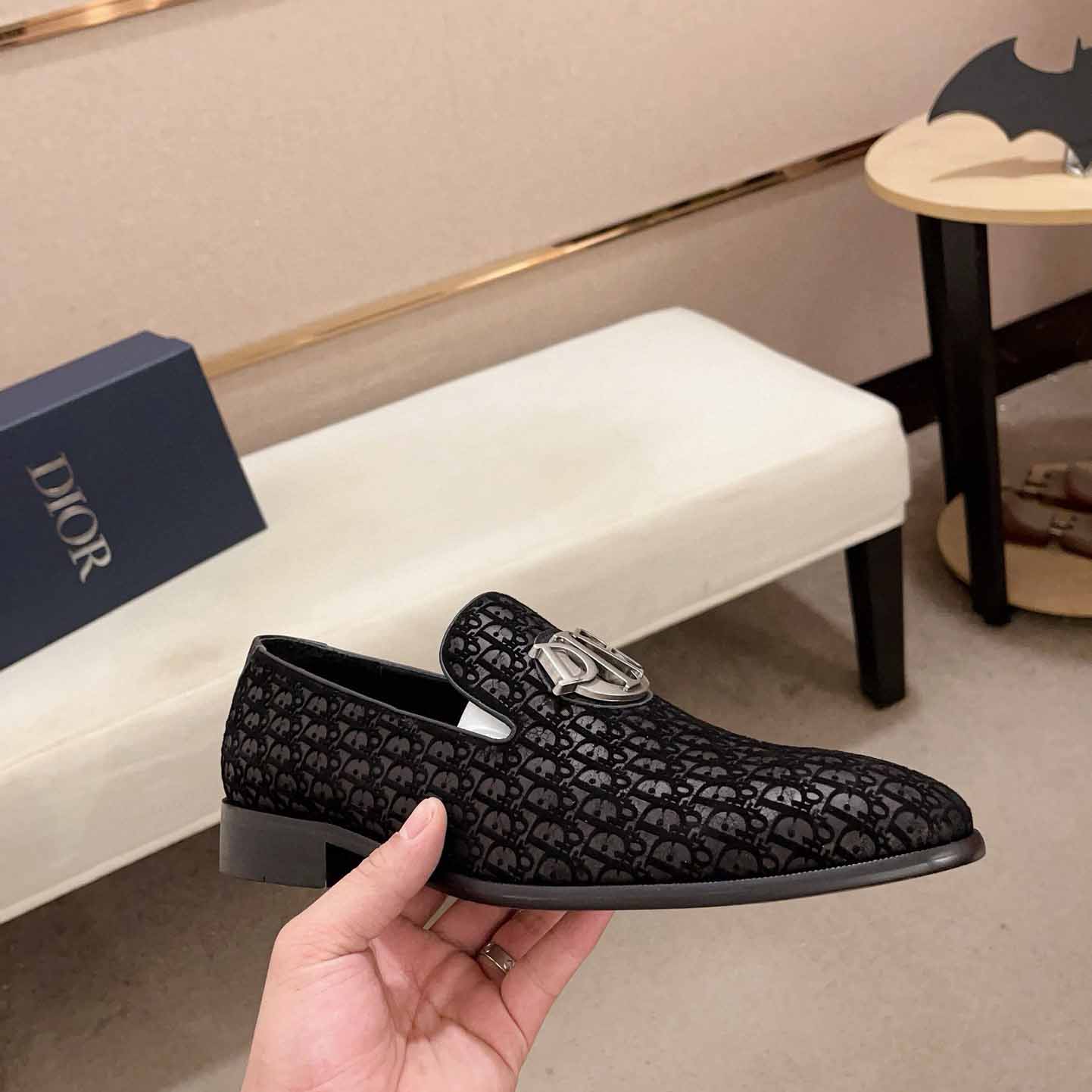 Dior Oblique Loafers  - FashionPlug