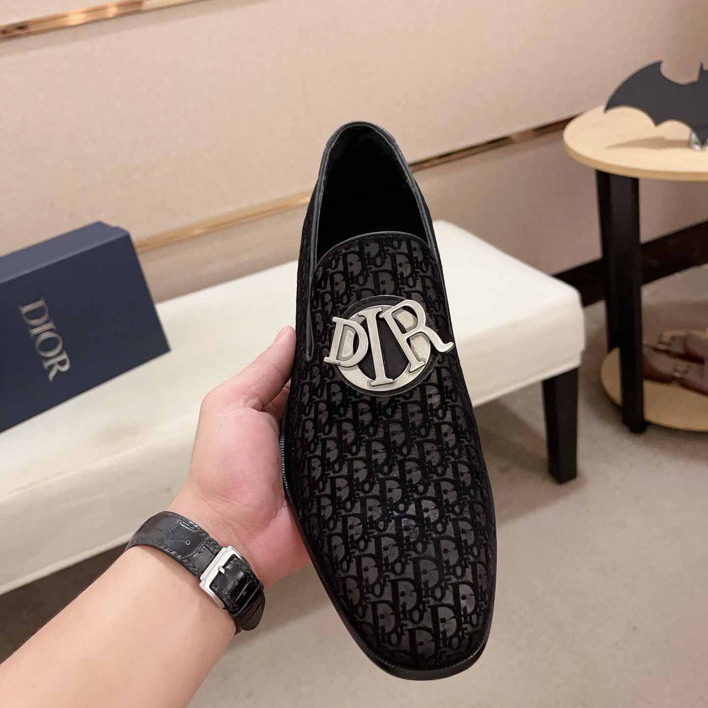 Dior Oblique Loafers  - FashionPlug