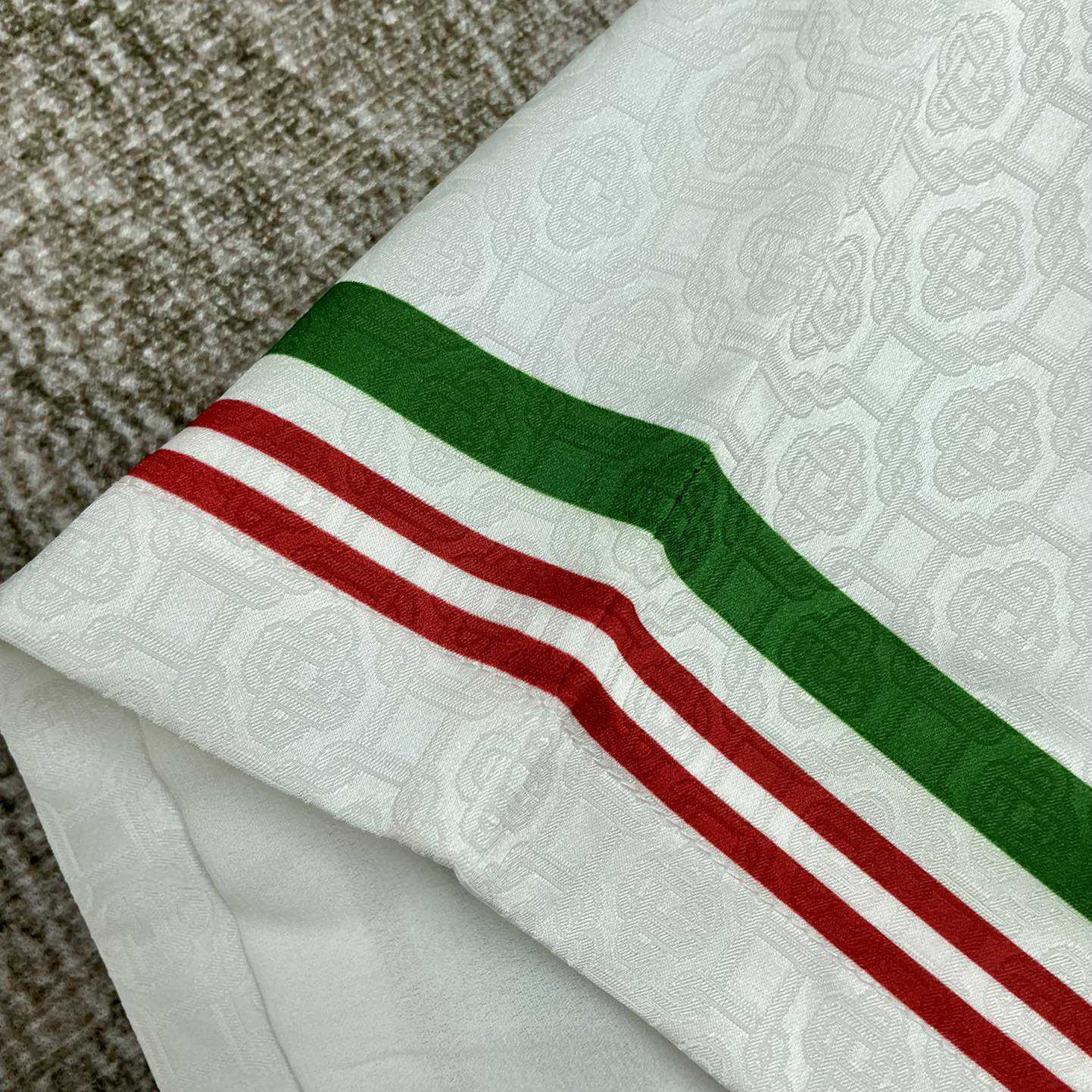 Casablanca Casa Way Printed Silk Shorts   CA3449 - FashionPlug