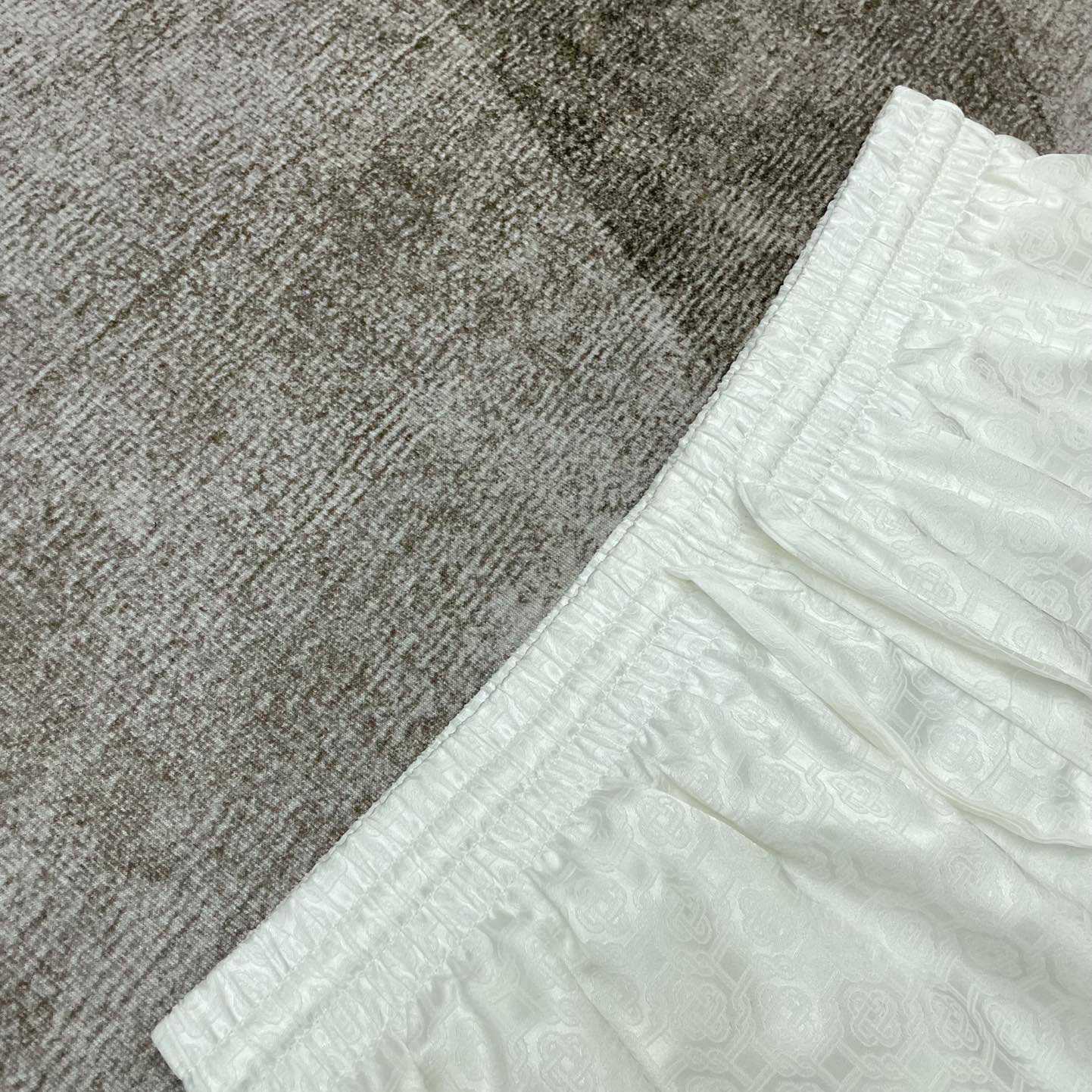 Casablanca Casa Way Printed Silk Shorts   CA3449 - FashionPlug