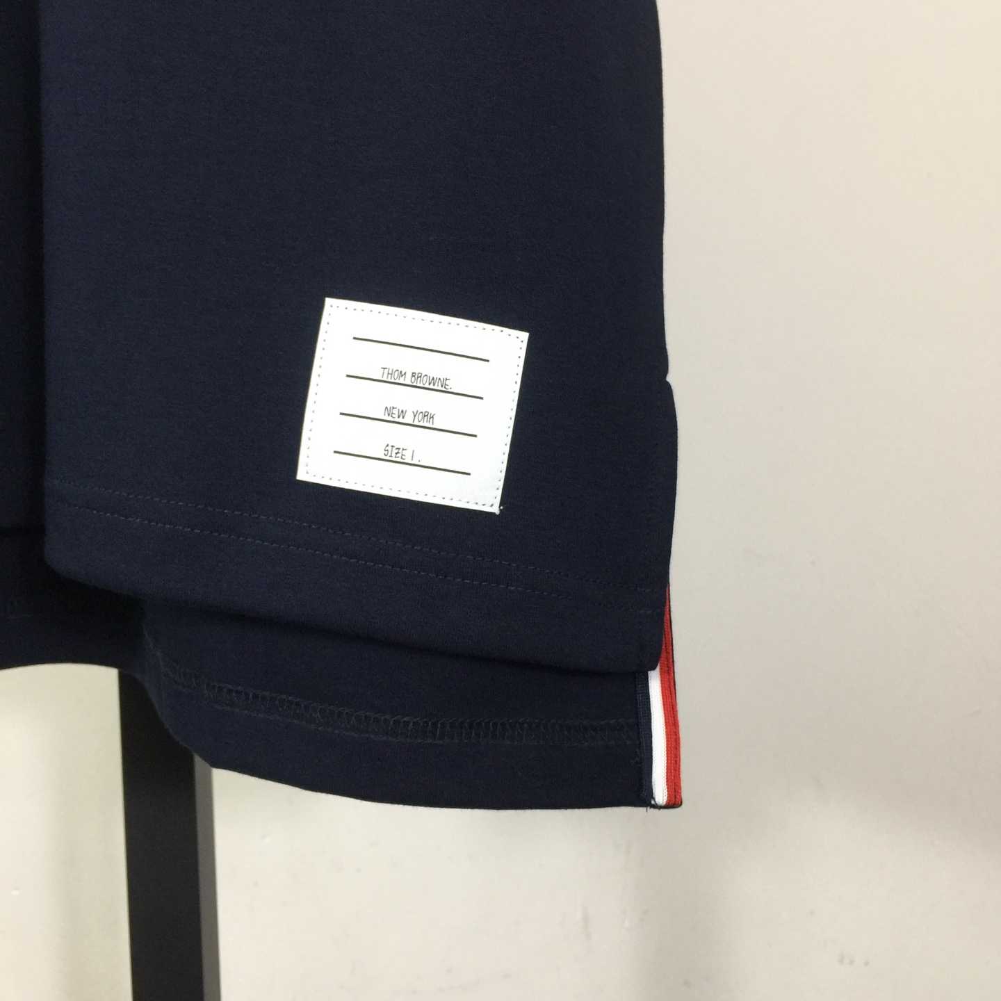 Thom Browne Cotton Rugby Short Sleeve Tee - FashionPlug