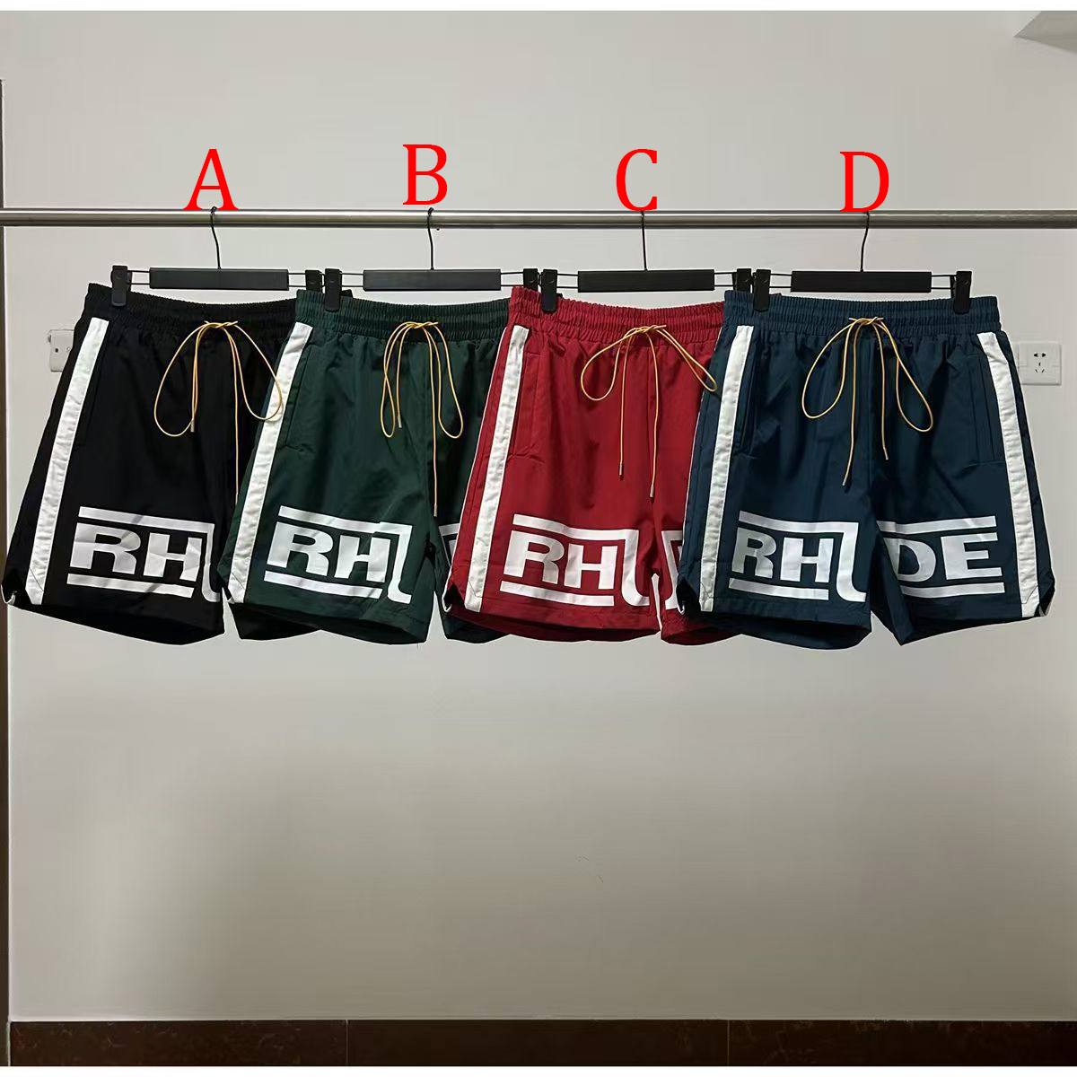 Rhude Basketball Swim Shorts - FashionPlug