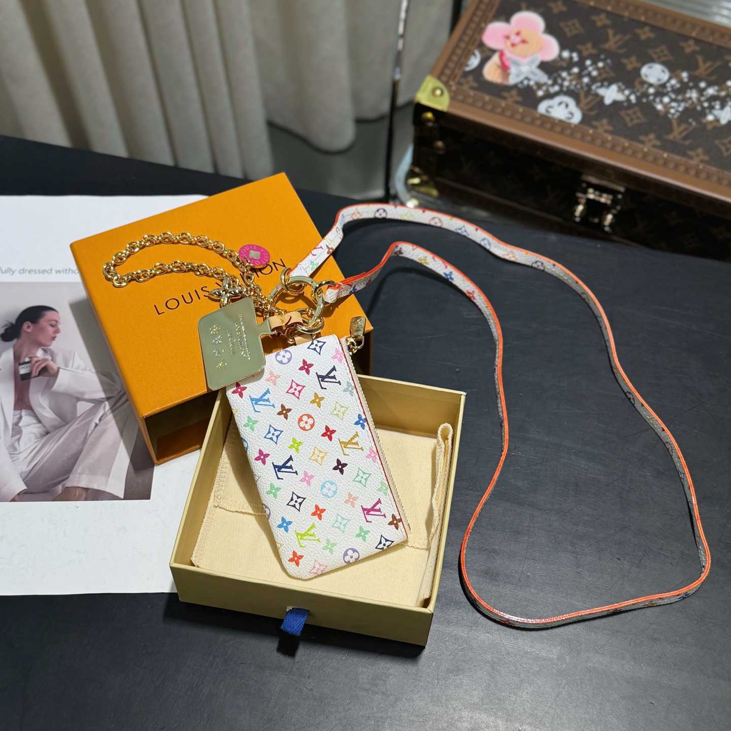 Louis Vuitton LV x TM Phone Holder  M14099 - FashionPlug