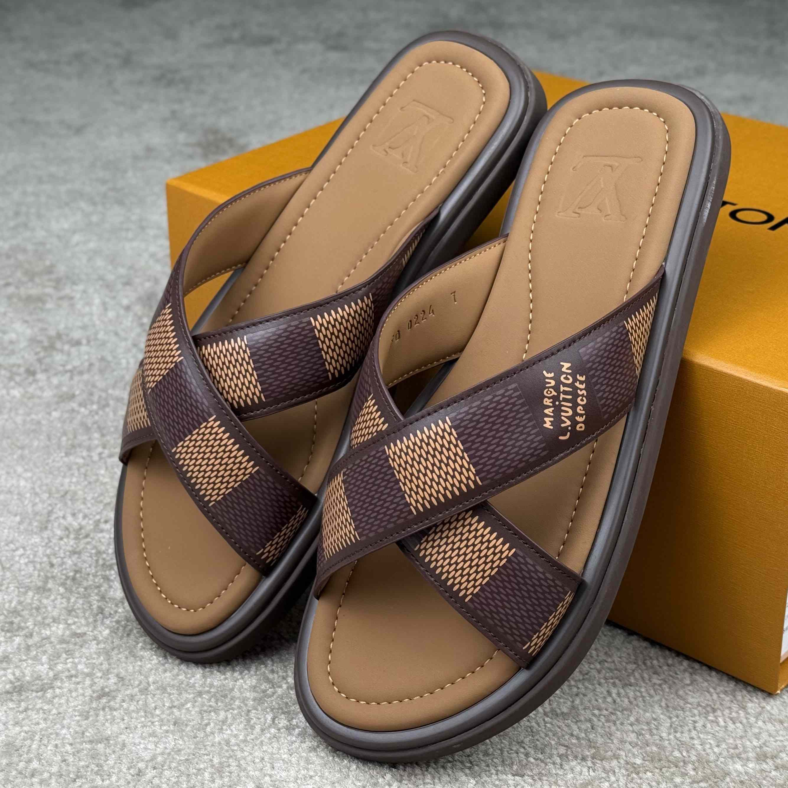 Louis Vuitton LV Venice Mule   - FashionPlug