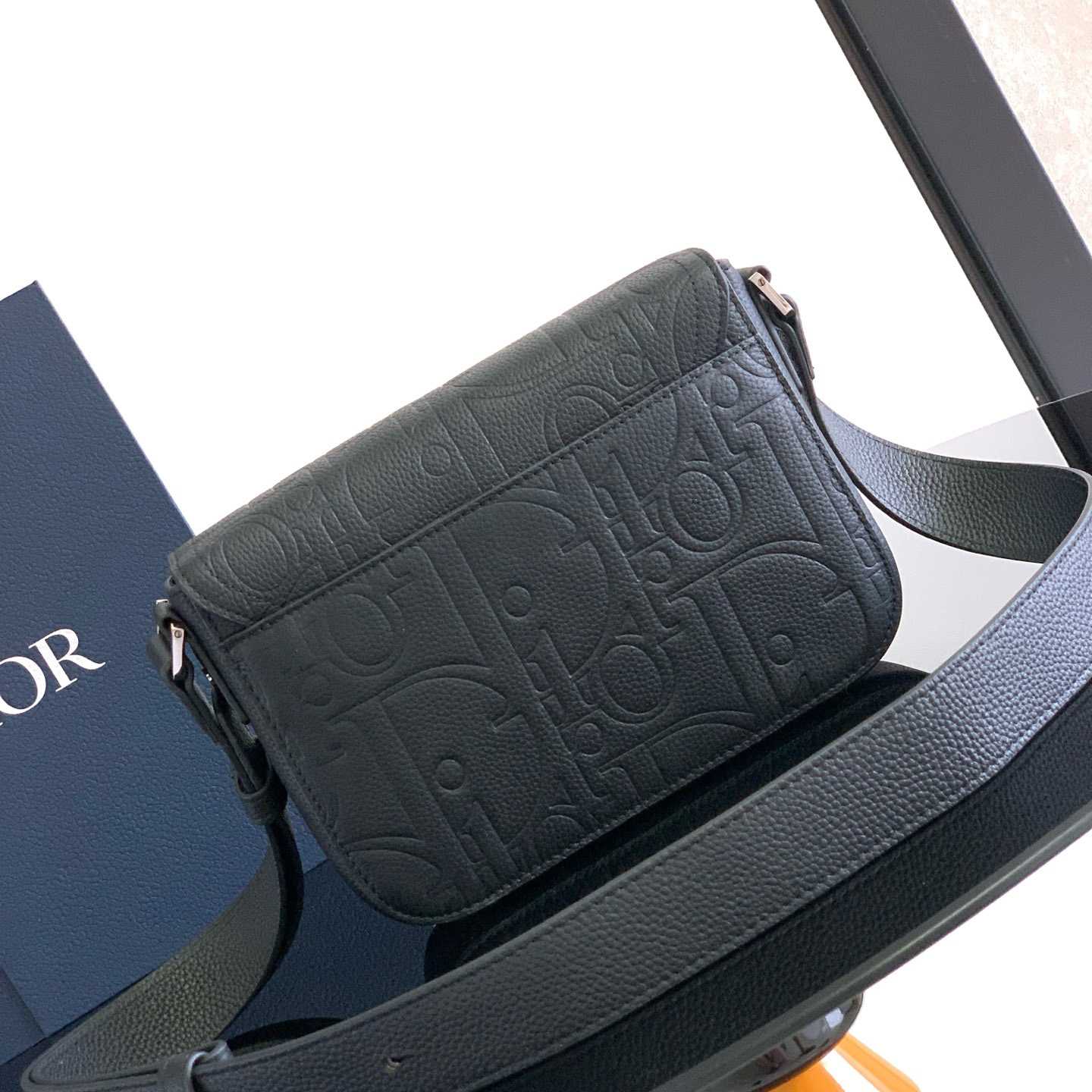 Dior Small Saddle Messenger Bag With Flap  - FashionPlug
