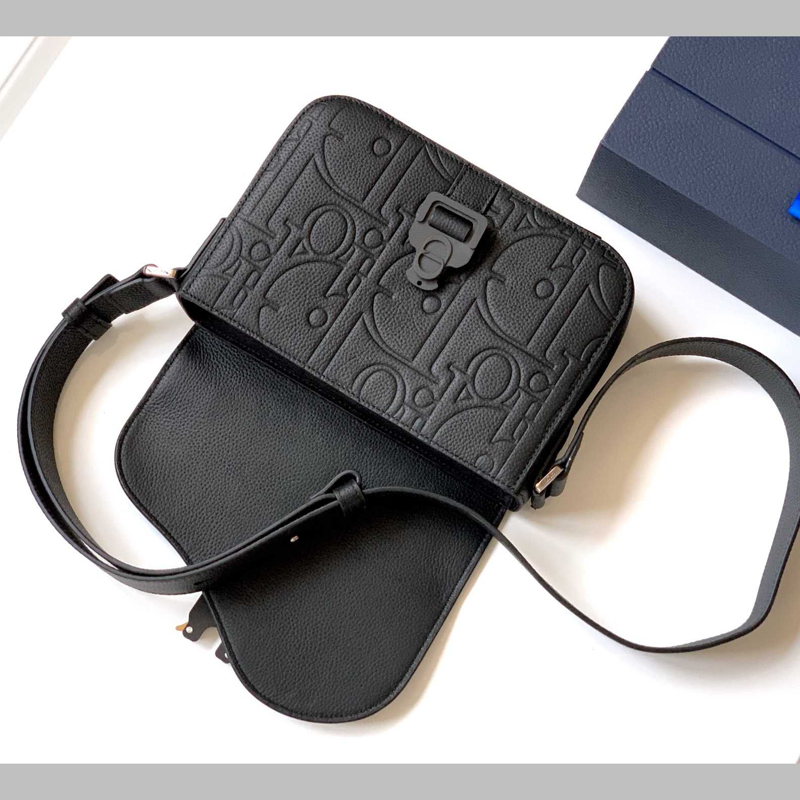 Dior Small Saddle Messenger Bag With Flap  - FashionPlug