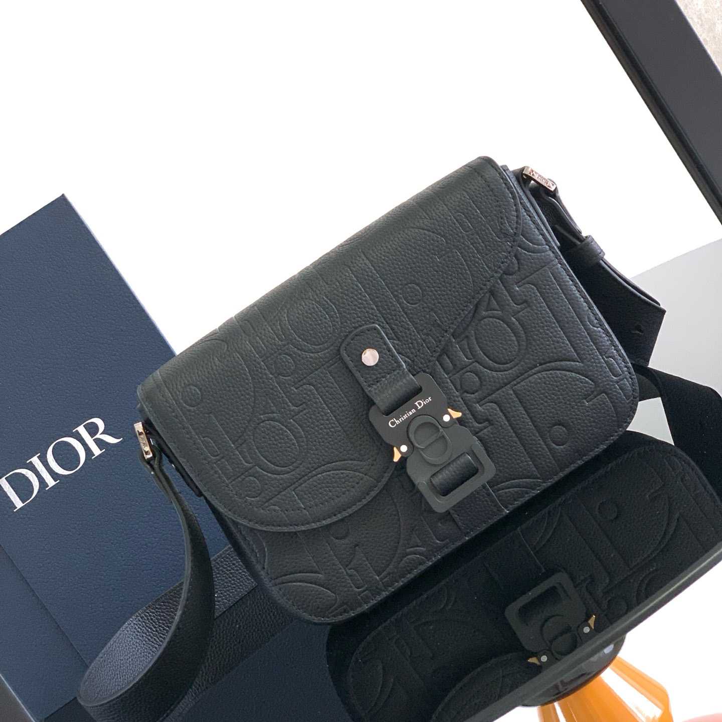 Dior Small Saddle Messenger Bag With Flap  - FashionPlug