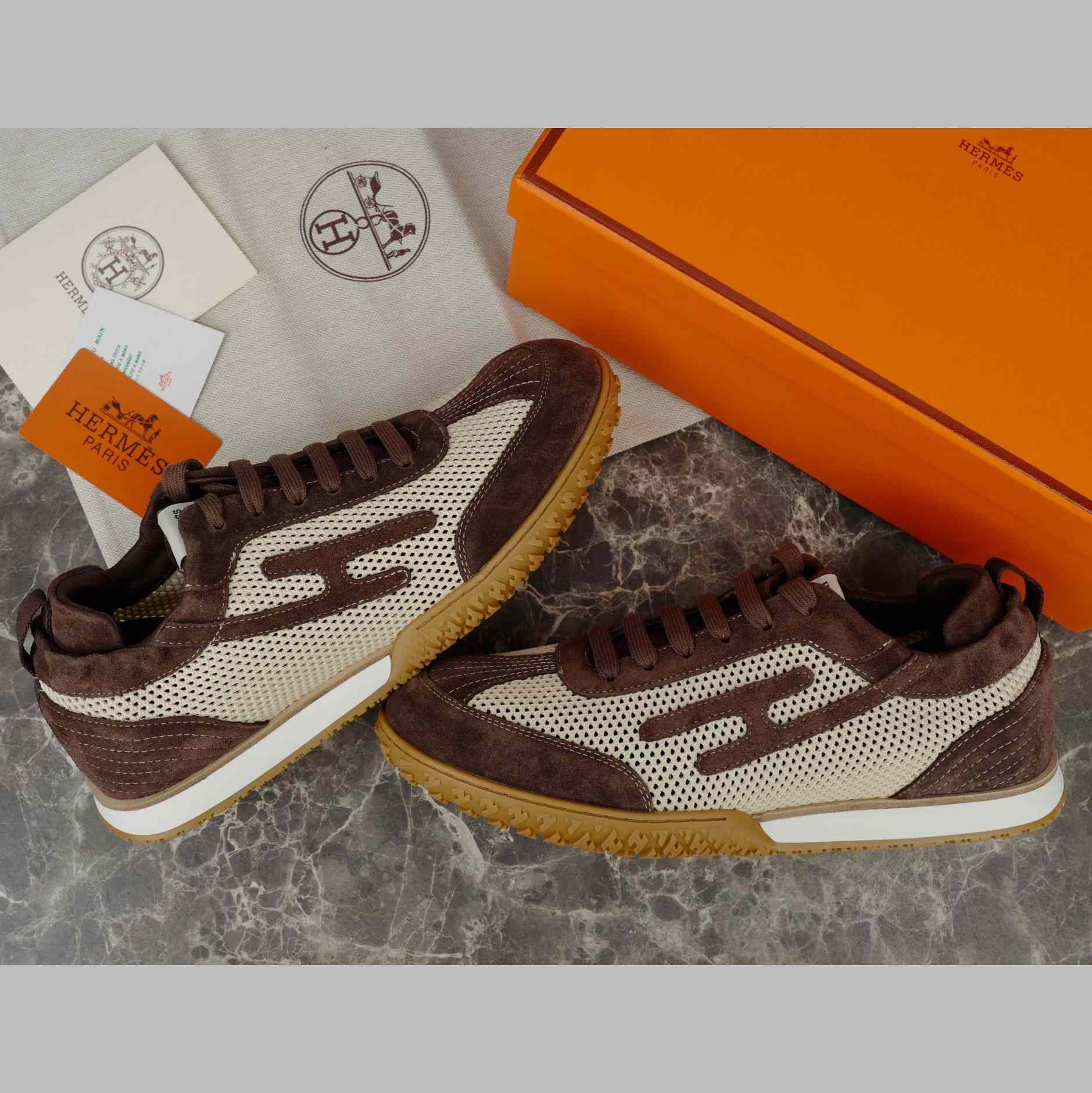 Hermes Jet Sneaker  - FashionPlug