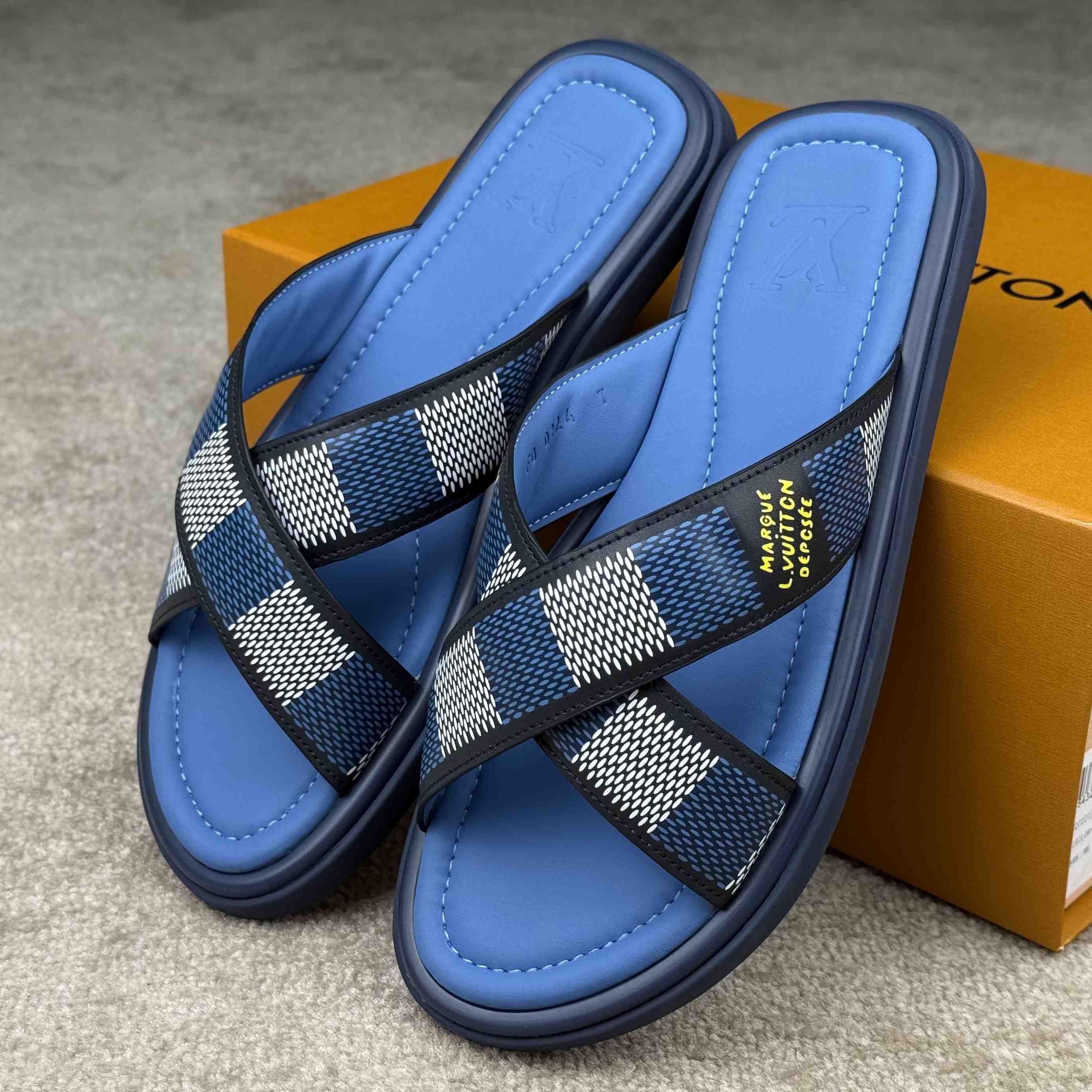Louis Vuitton LV Venice Mule   - FashionPlug