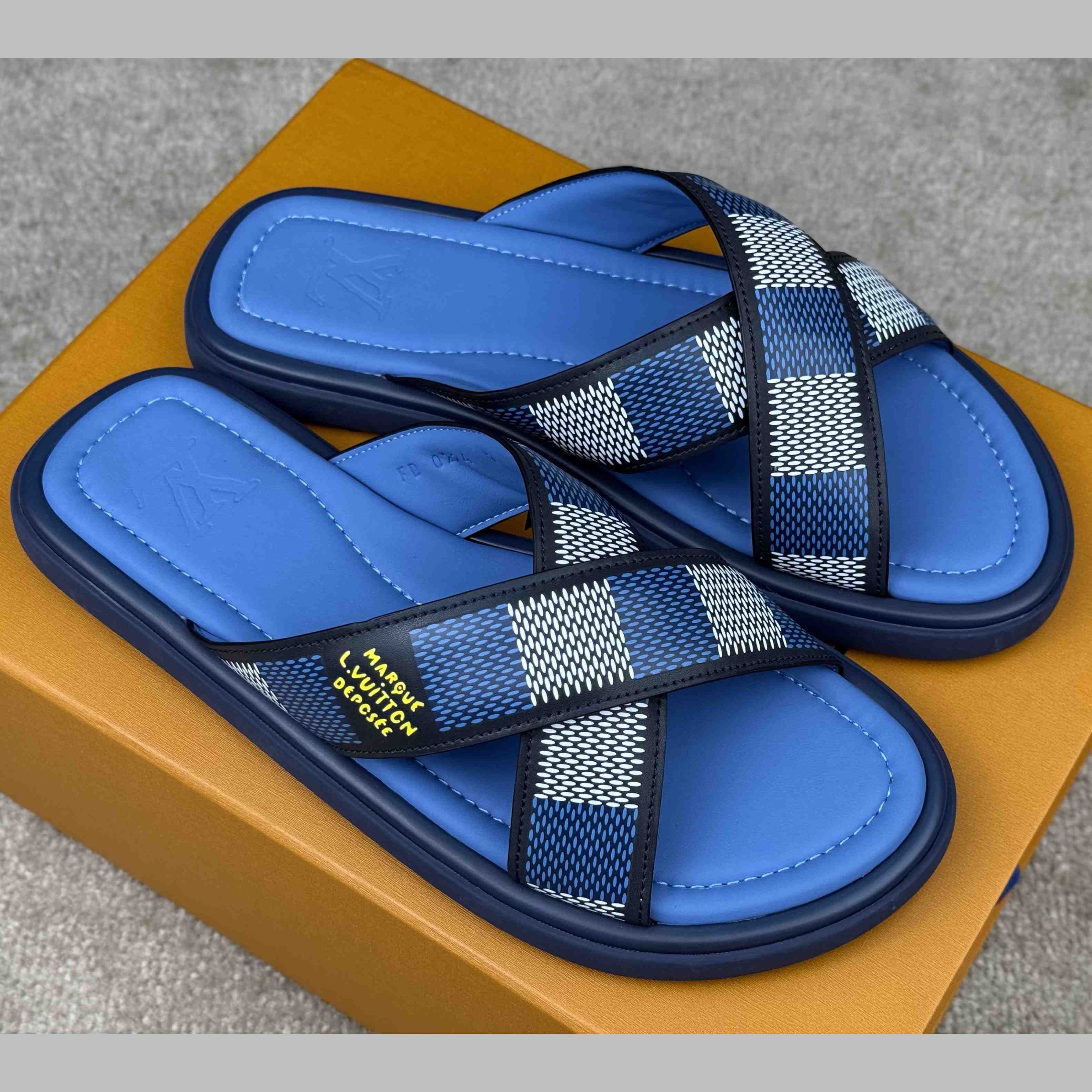 Louis Vuitton LV Venice Mule   - FashionPlug