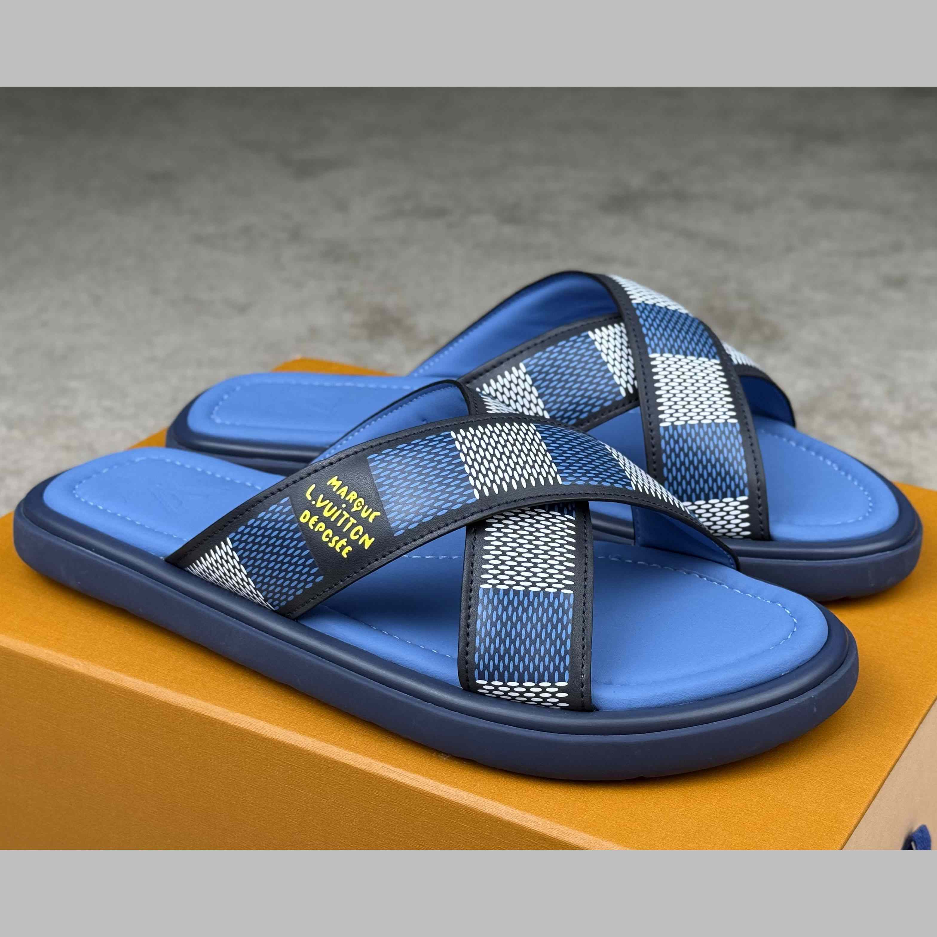 Louis Vuitton LV Venice Mule   - FashionPlug