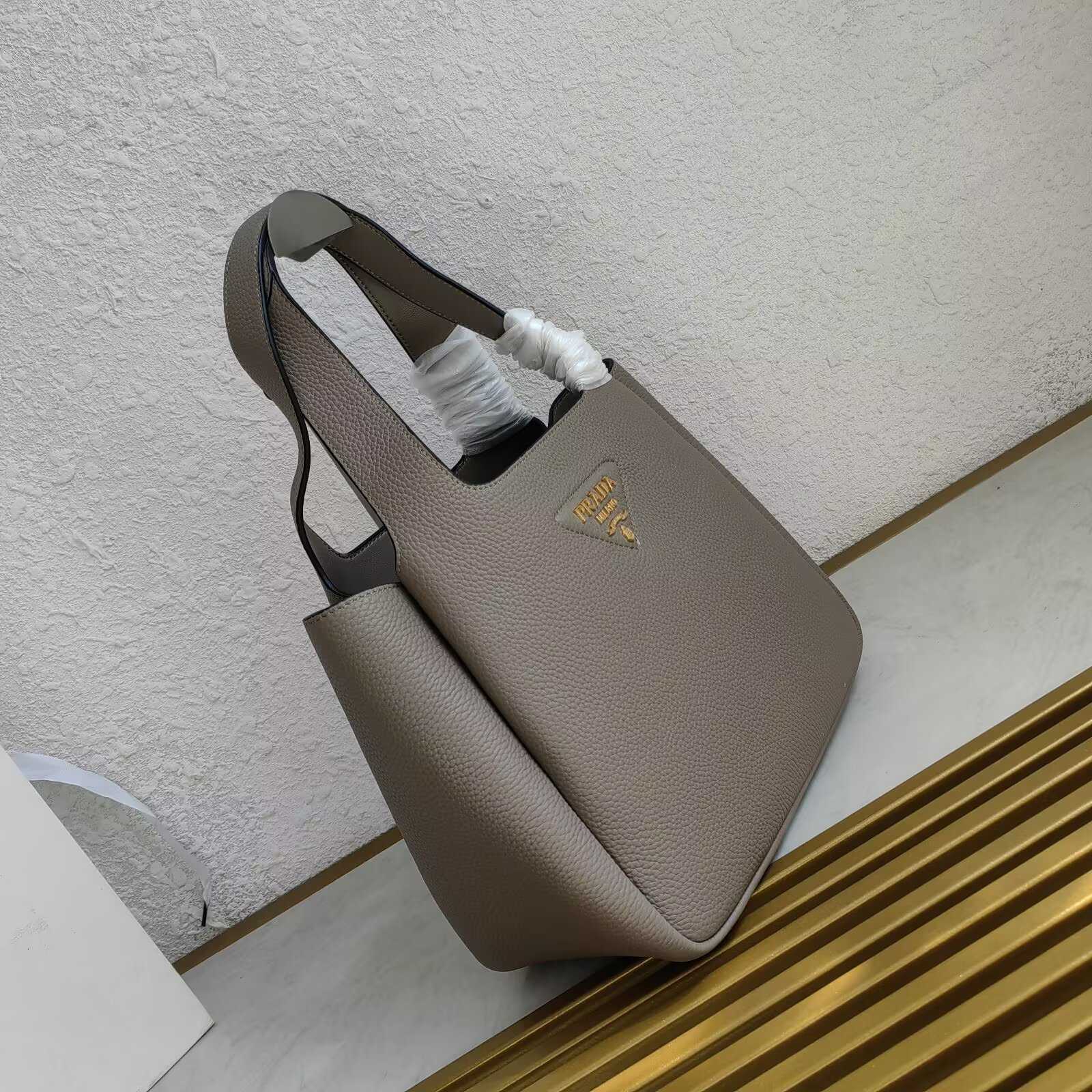 Prada Leather Tote - FashionPlug