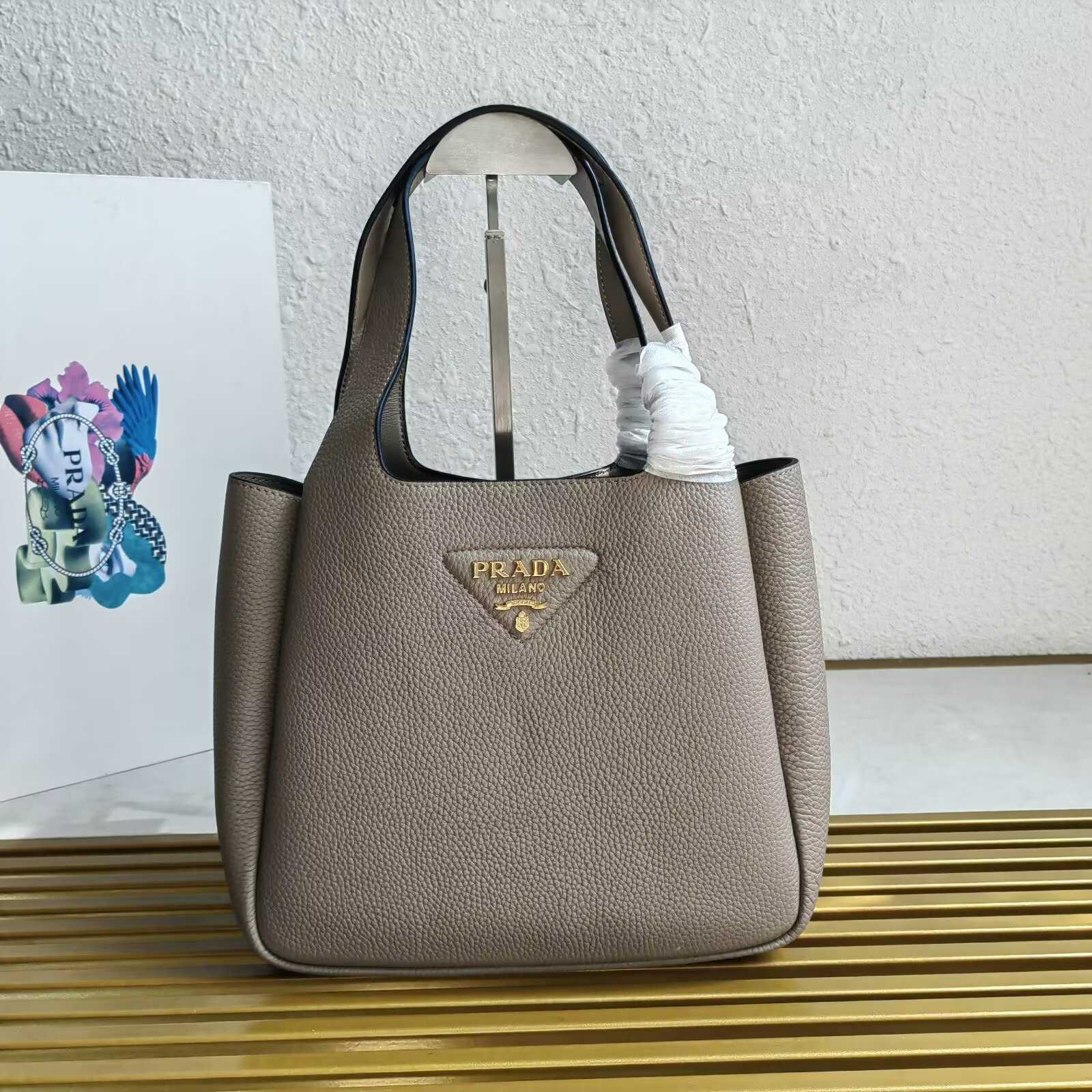 Prada Leather Tote - FashionPlug