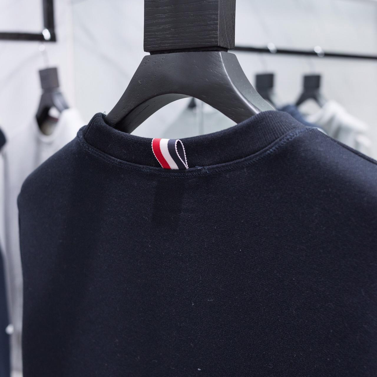 Thom Browne Stripe Sleeve Sweatshirt   TB22 - FashionPlug