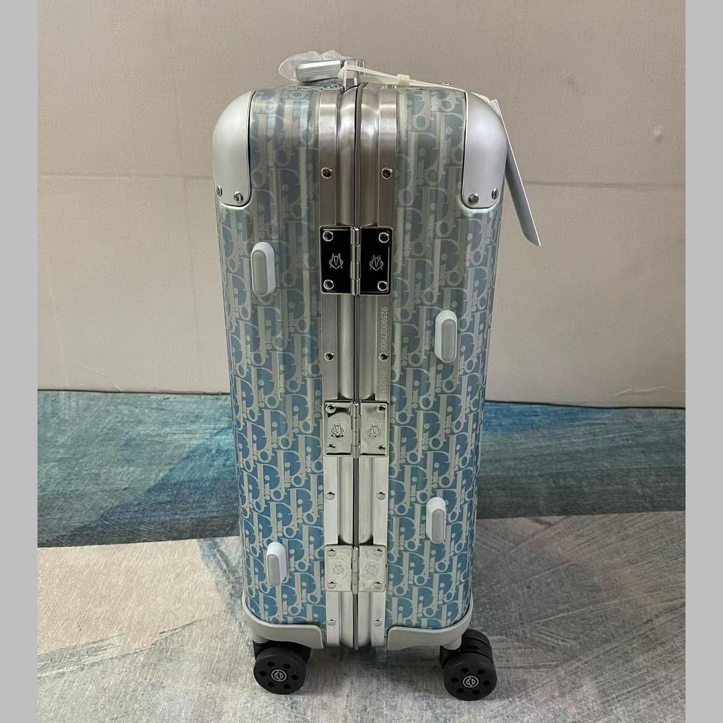 Dior Oblique Luggage - FashionPlug