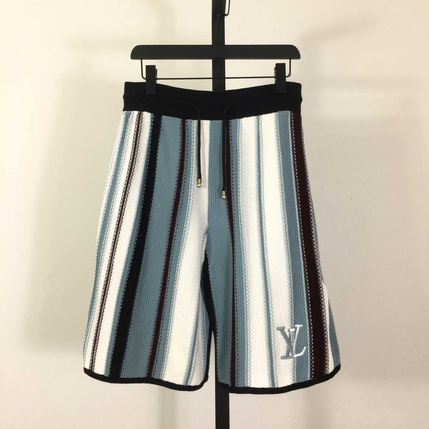 Louis Vuitton Striped Crochet Shorts   1AHVP1 - FashionPlug