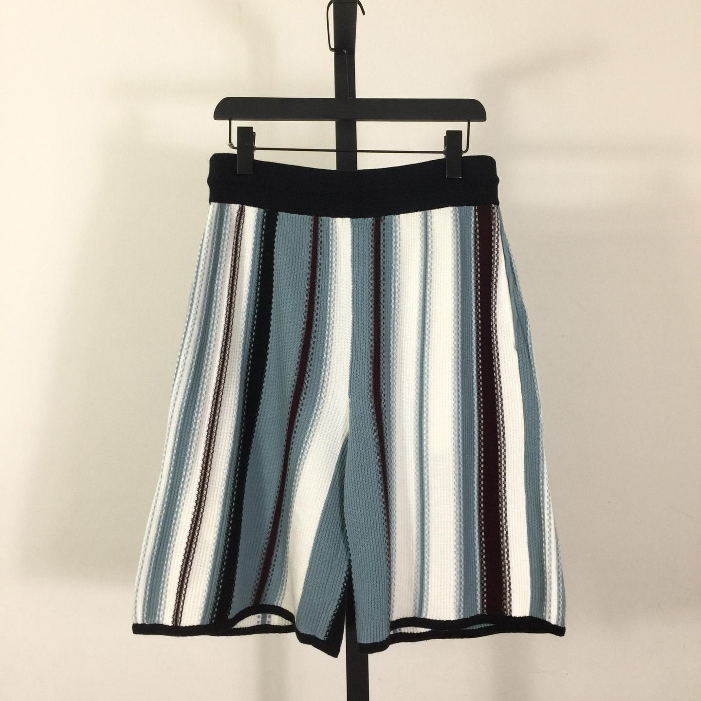 Louis Vuitton Striped Crochet Shorts   1AHVP1 - FashionPlug