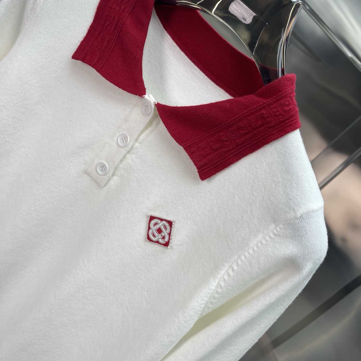 Casablanca Logo Polo Shirt And Skirt - FashionPlug