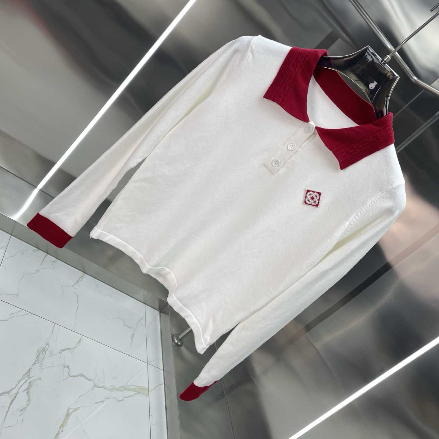 Casablanca Logo Polo Shirt And Skirt - FashionPlug