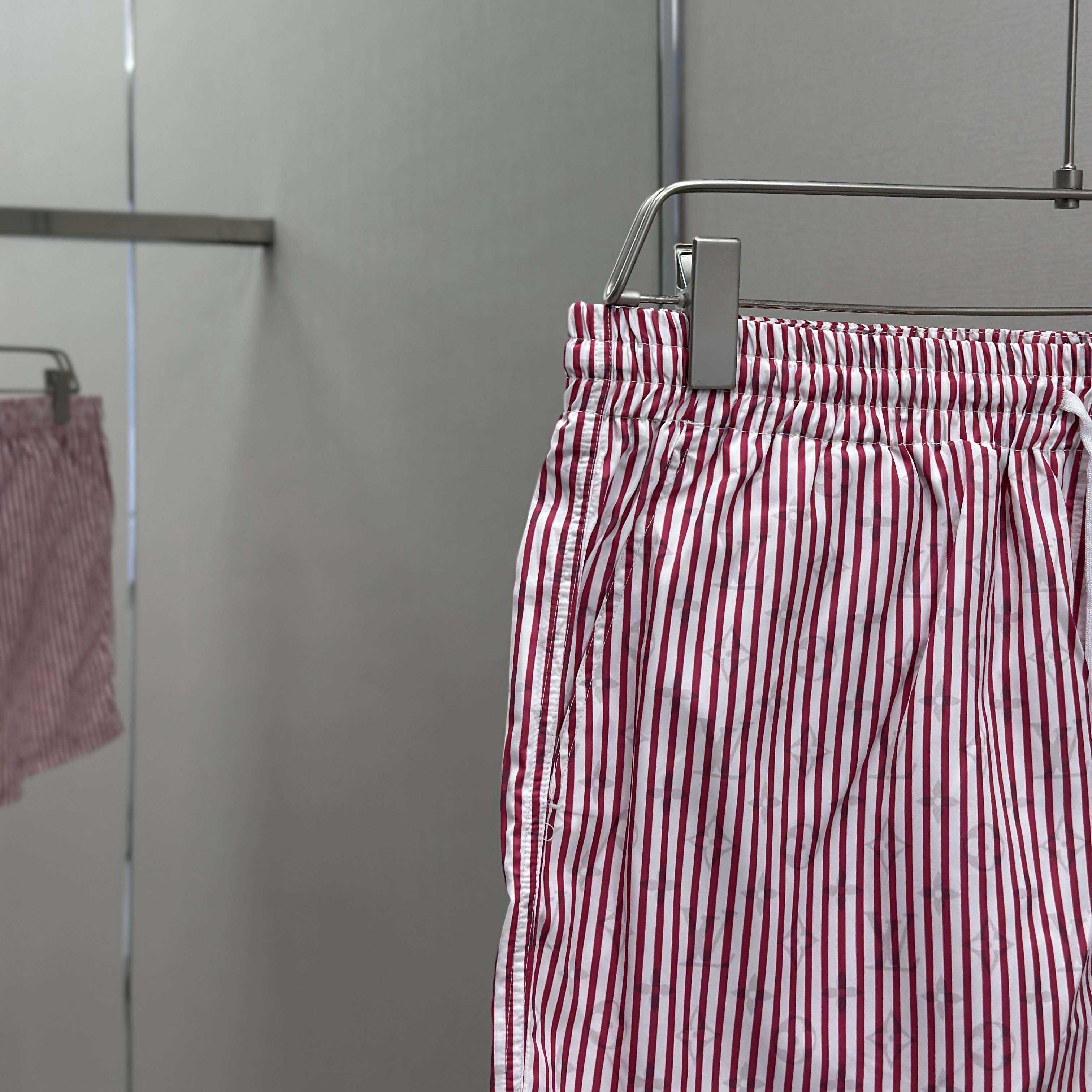 Louis Vuitton Monogram Striped Casual Shorts   1AHVS9 - FashionPlug