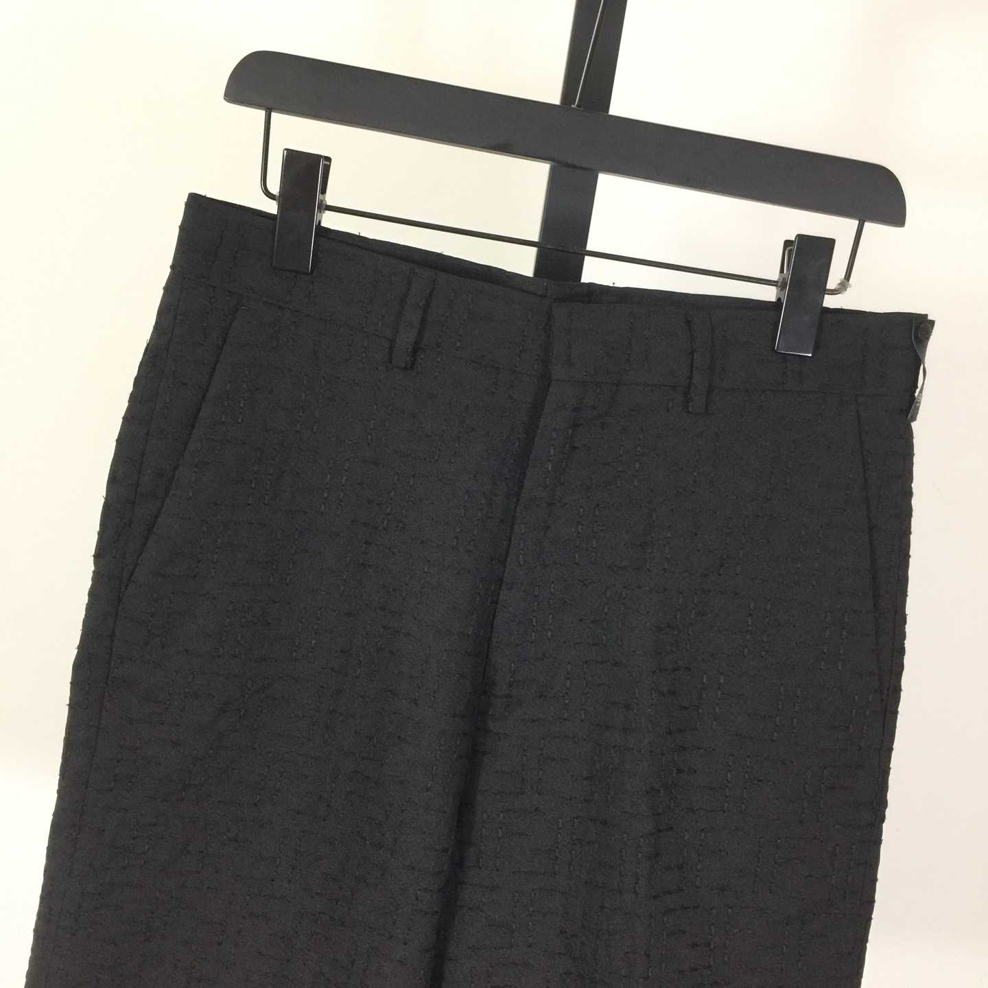 Fendi Black Cotton Shorts - FashionPlug