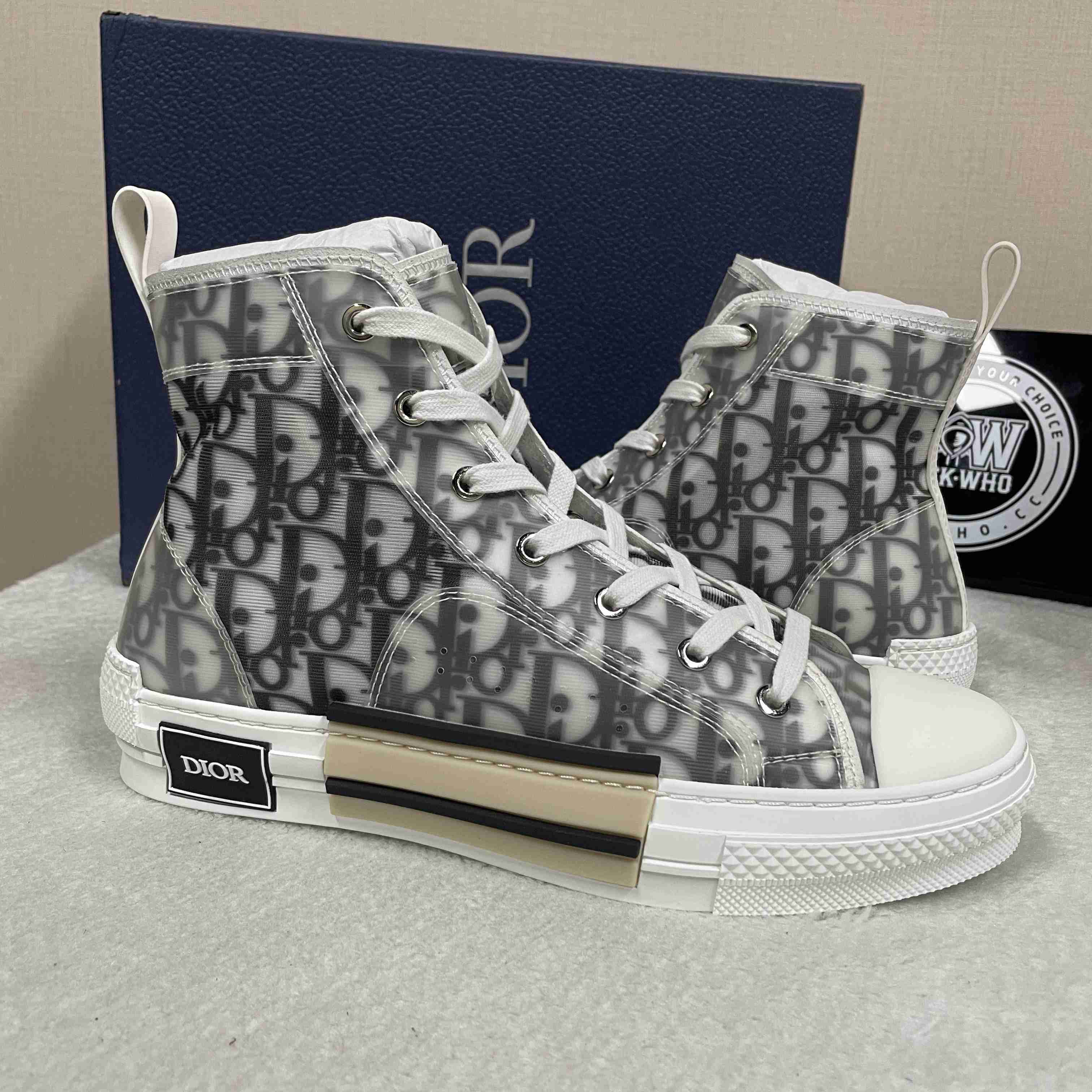 Dior B23 High 'Dior Oblique' - FashionPlug