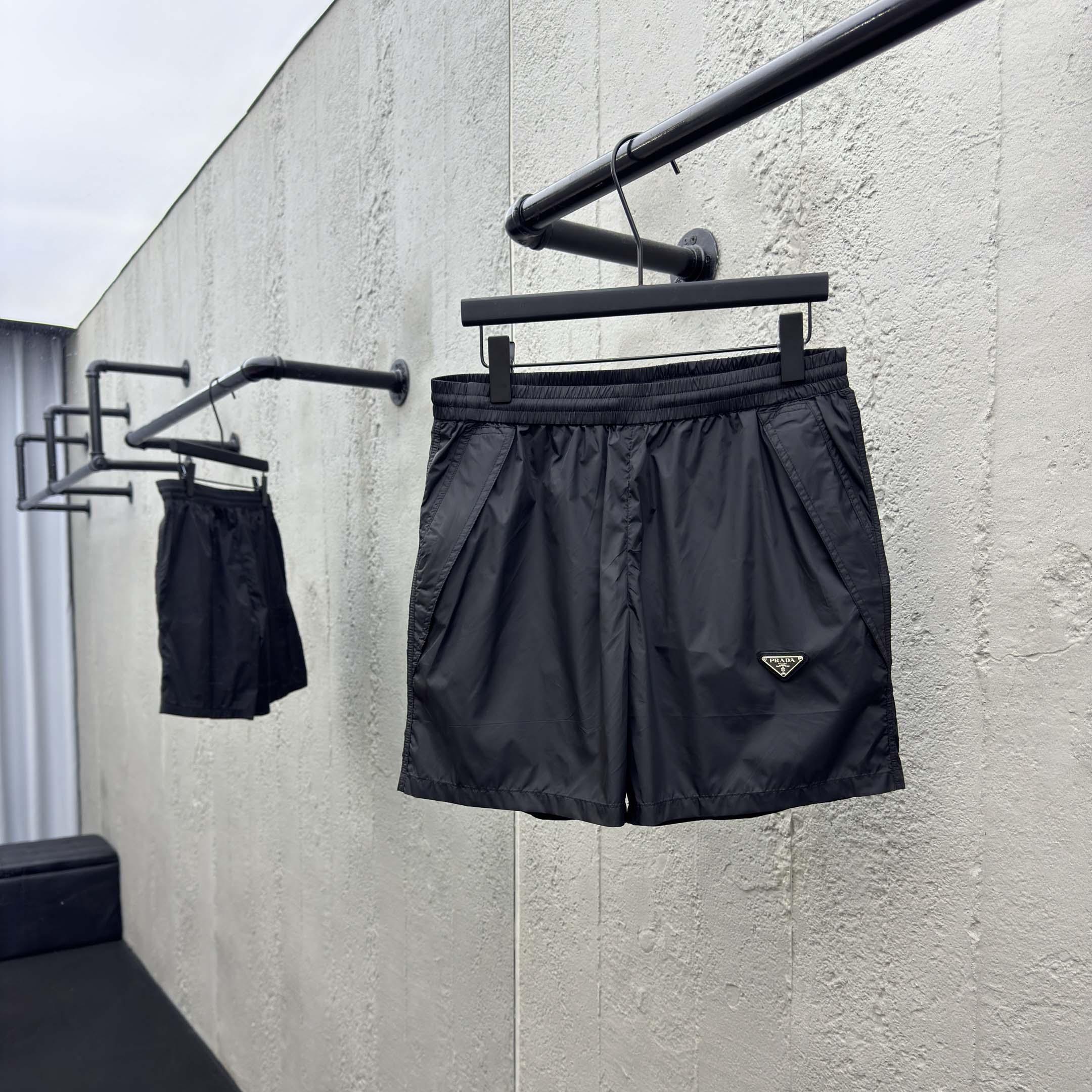 Prada Light Re-Nylon Shorts    - FashionPlug
