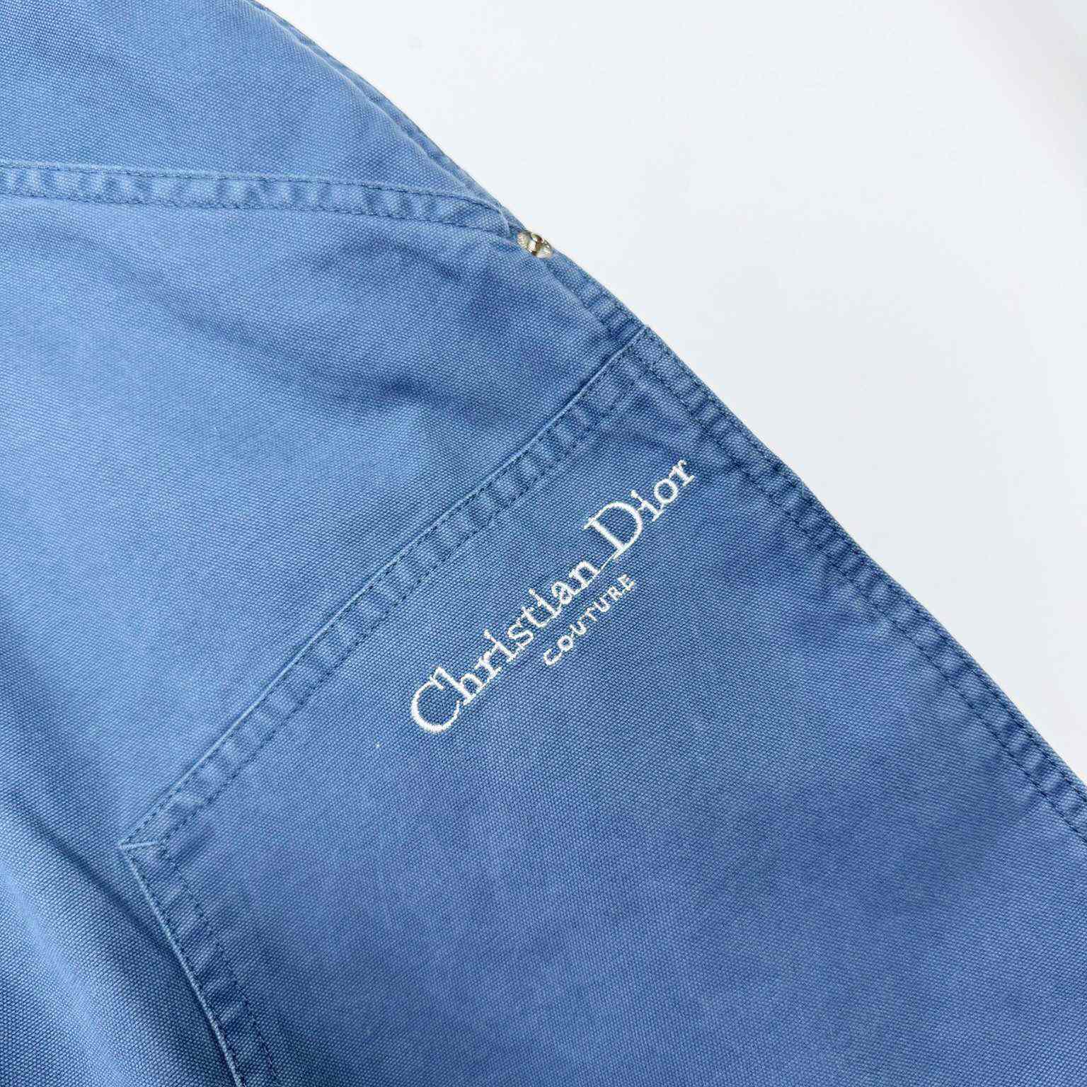 Dior Men Blue Bermuda Shorts - FashionPlug