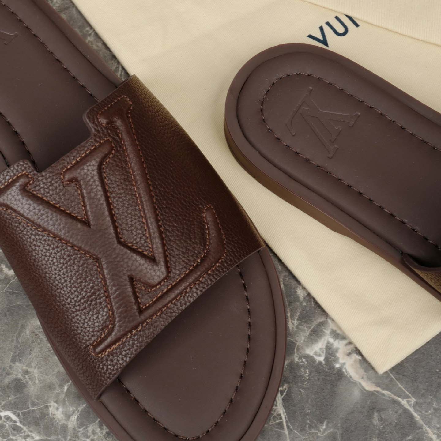 Louis Vuitton LV Portofino Mule   1AHSH3 - FashionPlug