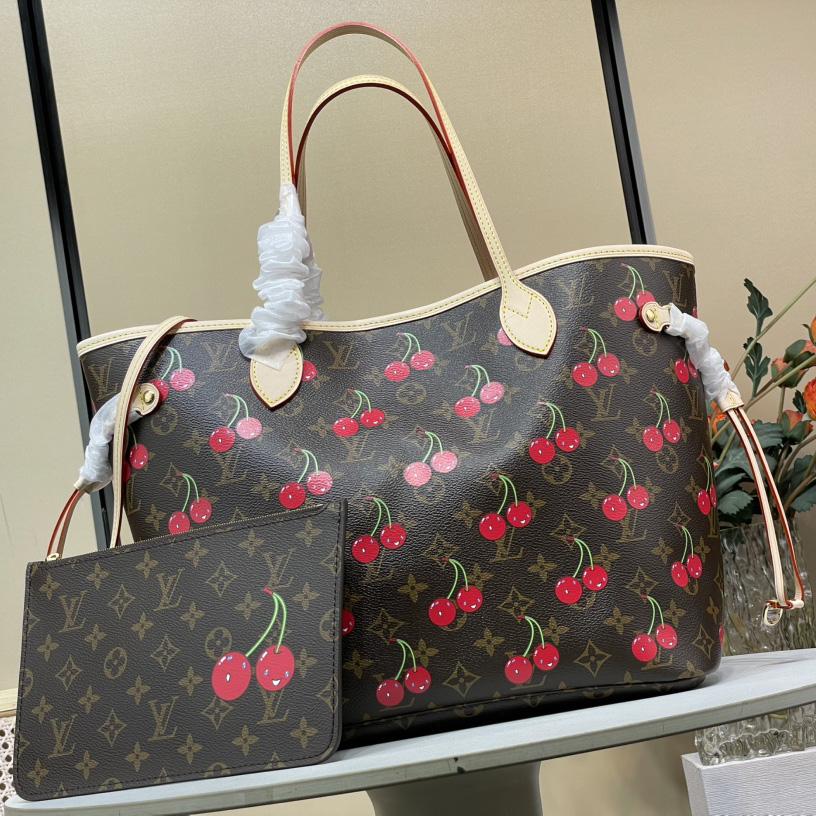Louis Vuitton LV x TM Neverfull MM   M13263 - FashionPlug