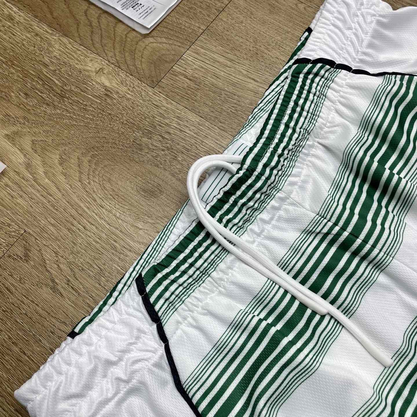 Casablanca Gradient Stripe Sweatshorts   C1011 - FashionPlug