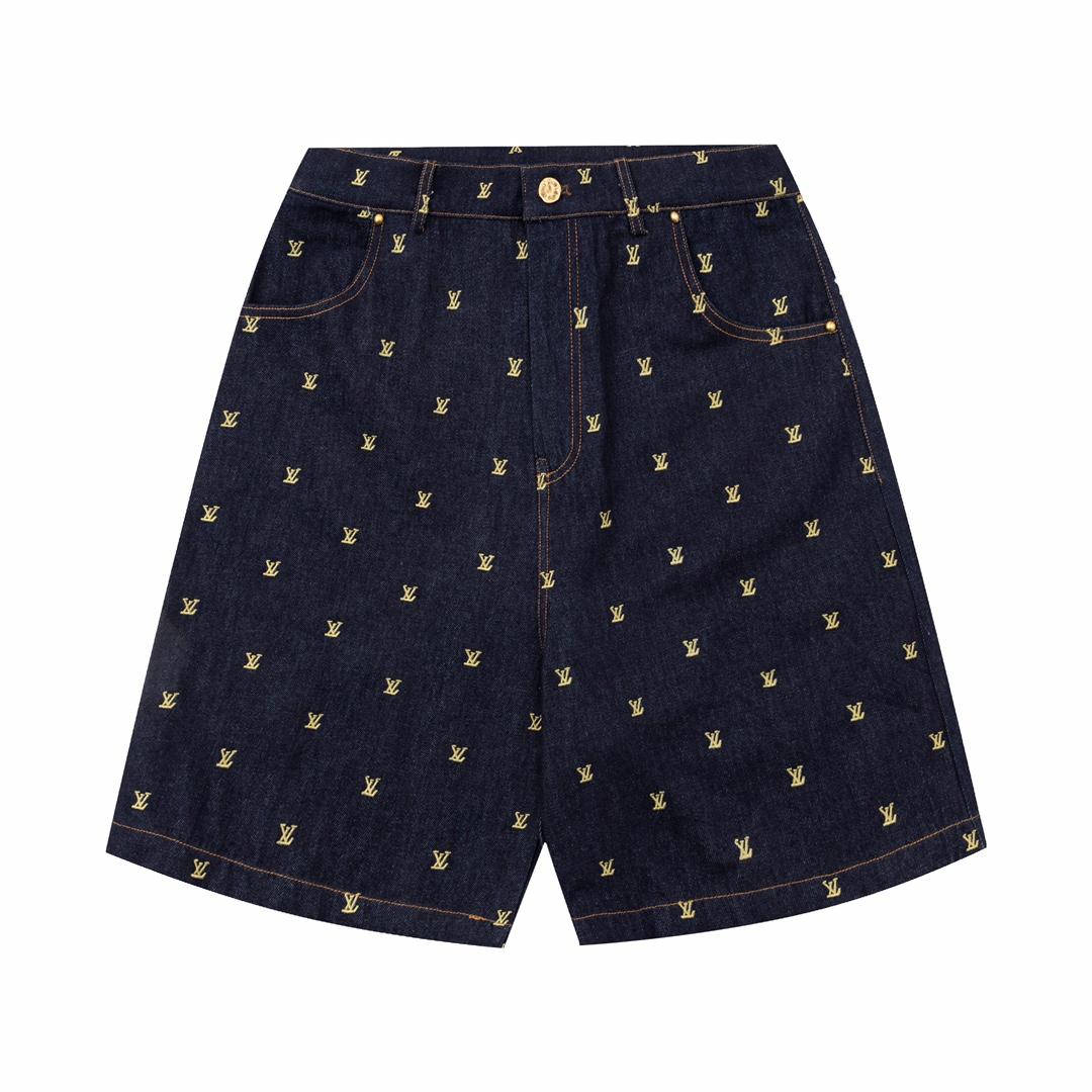 Louis Vuitton Denim Shorts  yf1211(50% Off Sale) - FashionPlug