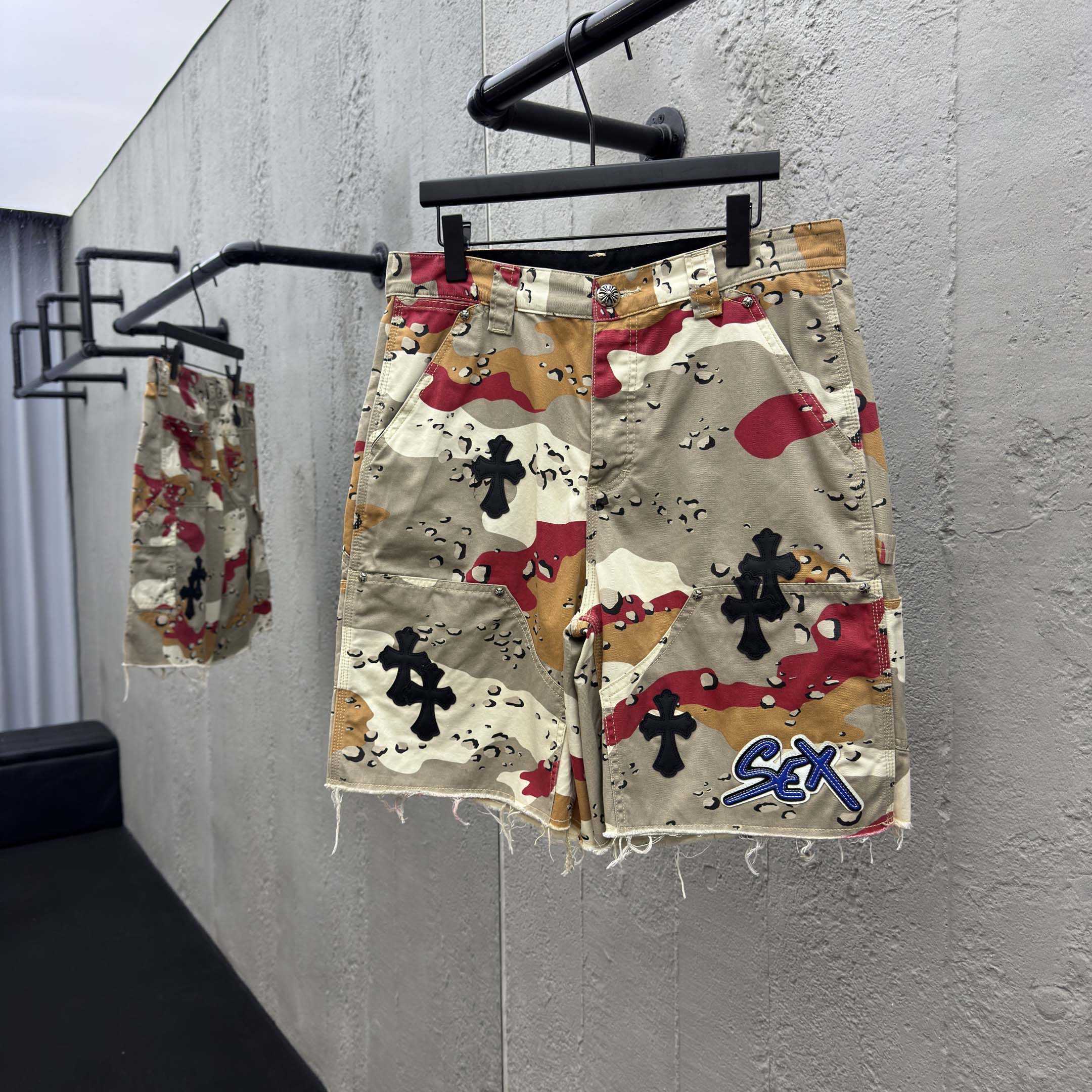 Chrome Hearts Matty Boy Sex Records Shorts - FashionPlug