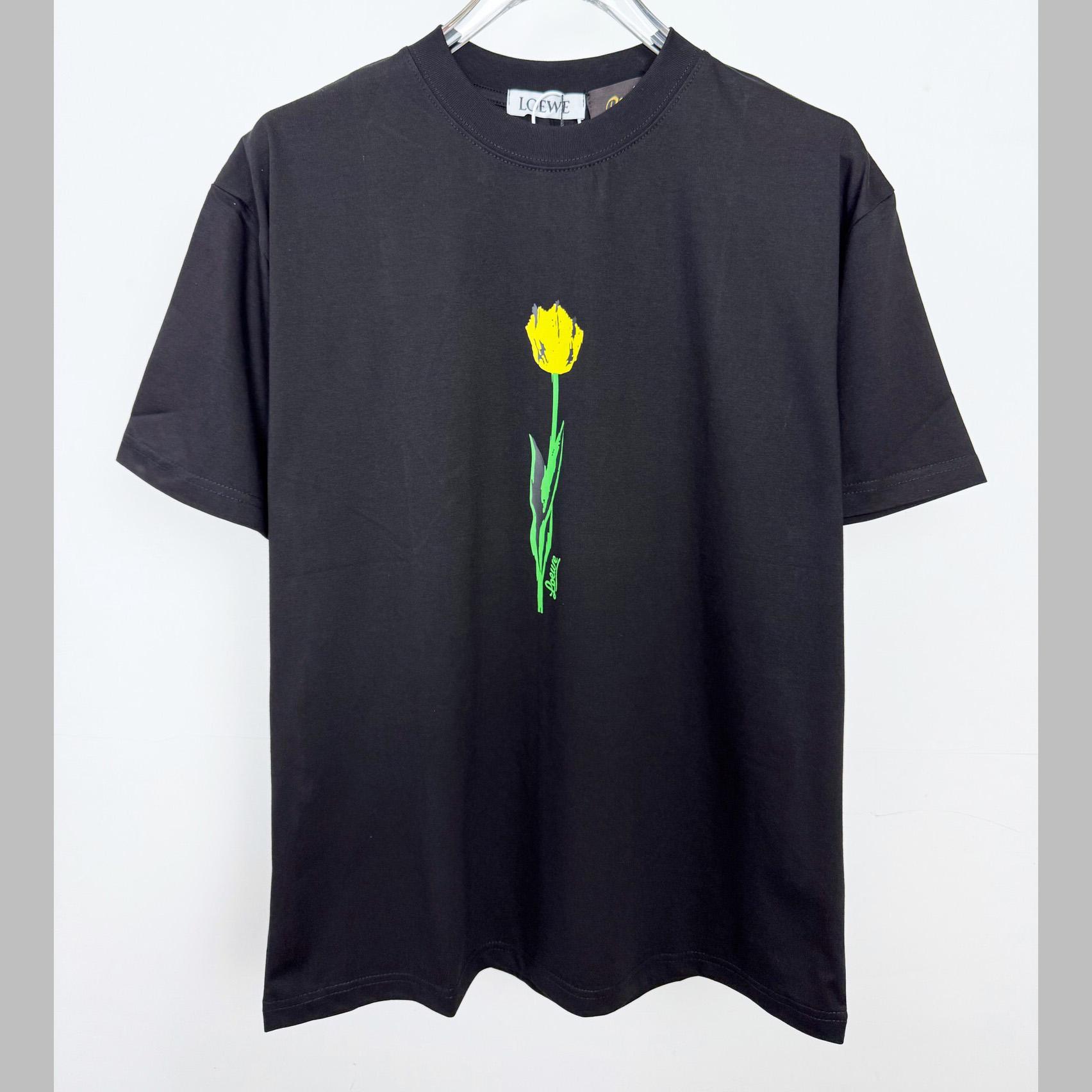 Loewe Relaxed fit T-shirt In Cotton - FashionPlug
