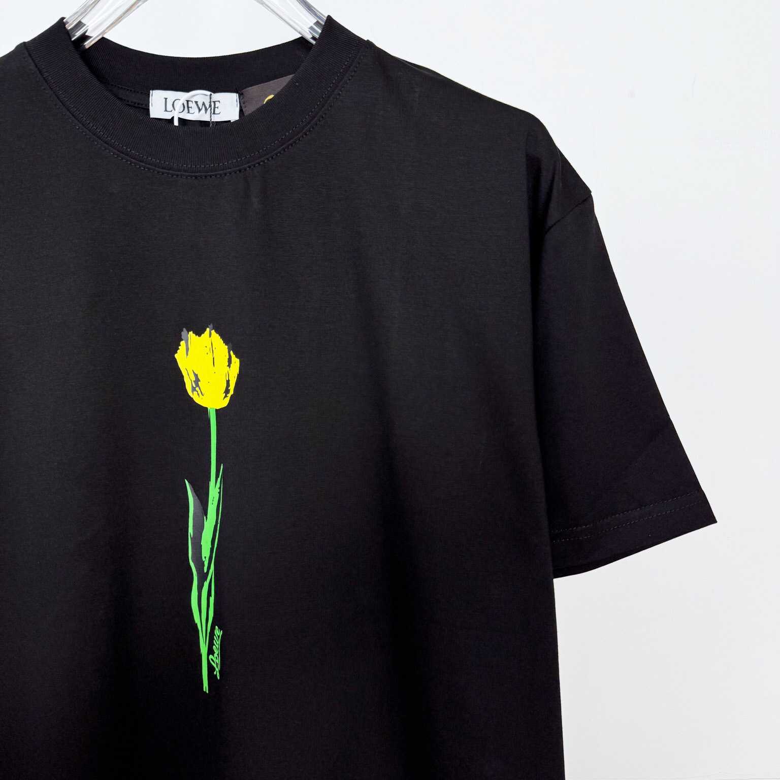 Loewe Relaxed fit T-shirt In Cotton - FashionPlug