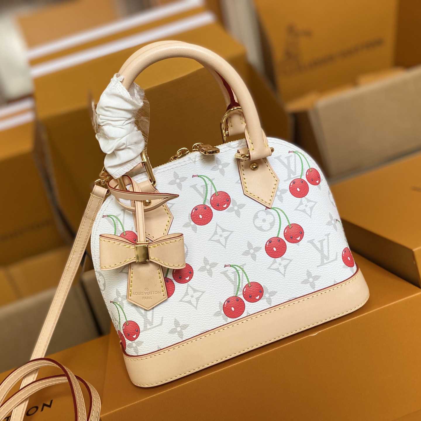 Louis Vuitton LV x TM Alma BB   M14234 - FashionPlug