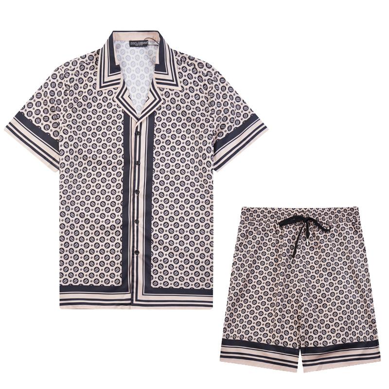 Dolce & Gabbana Silk Shirt And Shorts  - FashionPlug