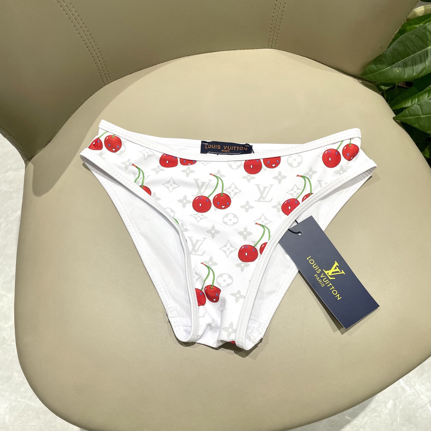 Louis Vuitton LV x TM Cherry Bikini Top    1AHIAY - FashionPlug