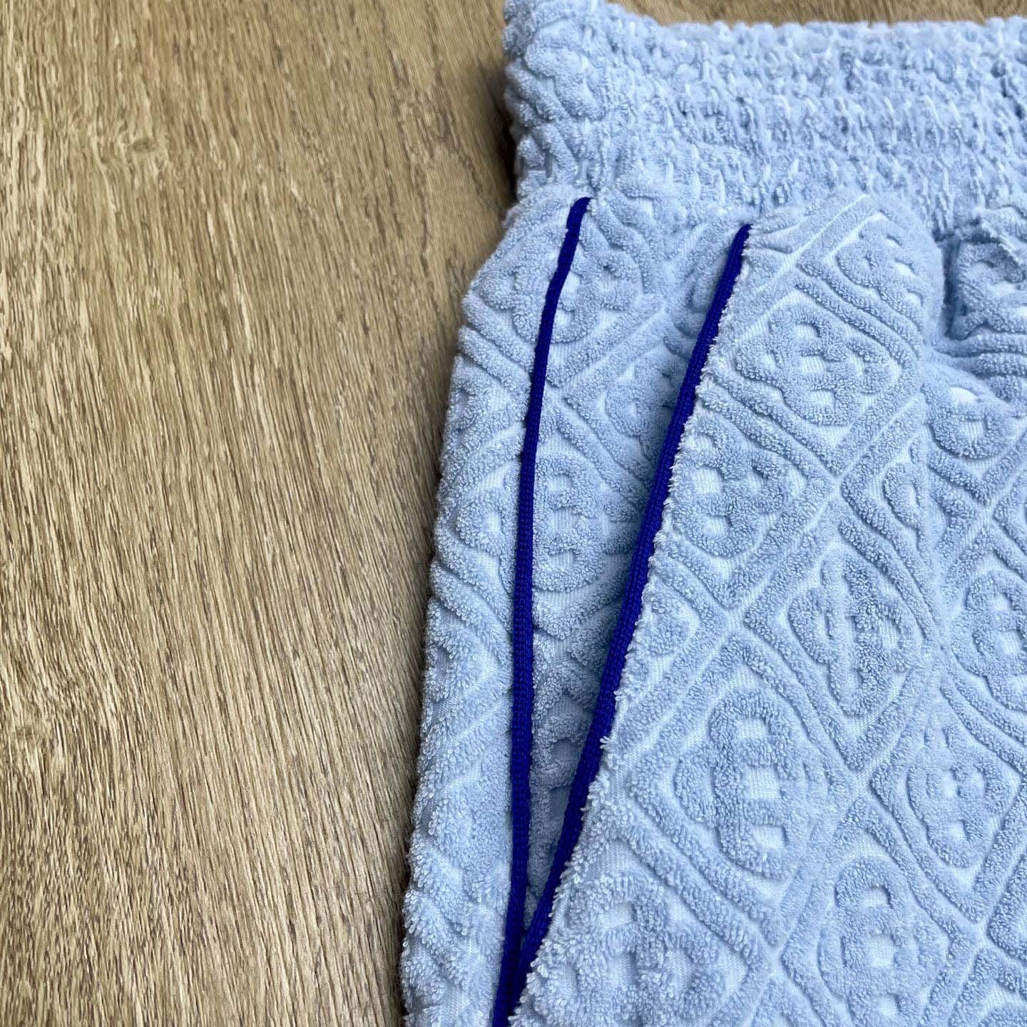 Casablanca Monogram Jacquard Towelling Shorts    c1027 - FashionPlug