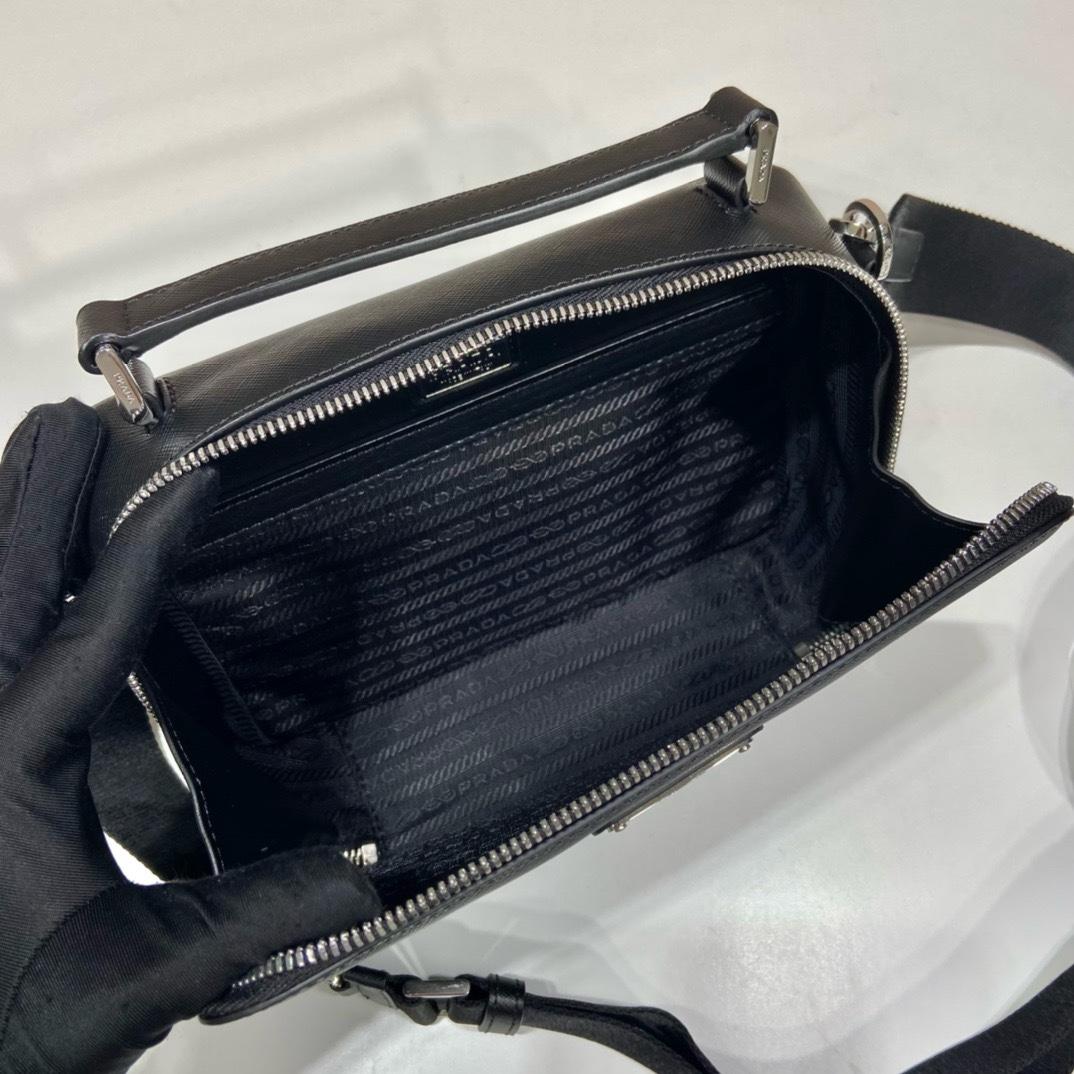 Prada Medium Prada Brique Saffiano Leather Bag - FashionPlug