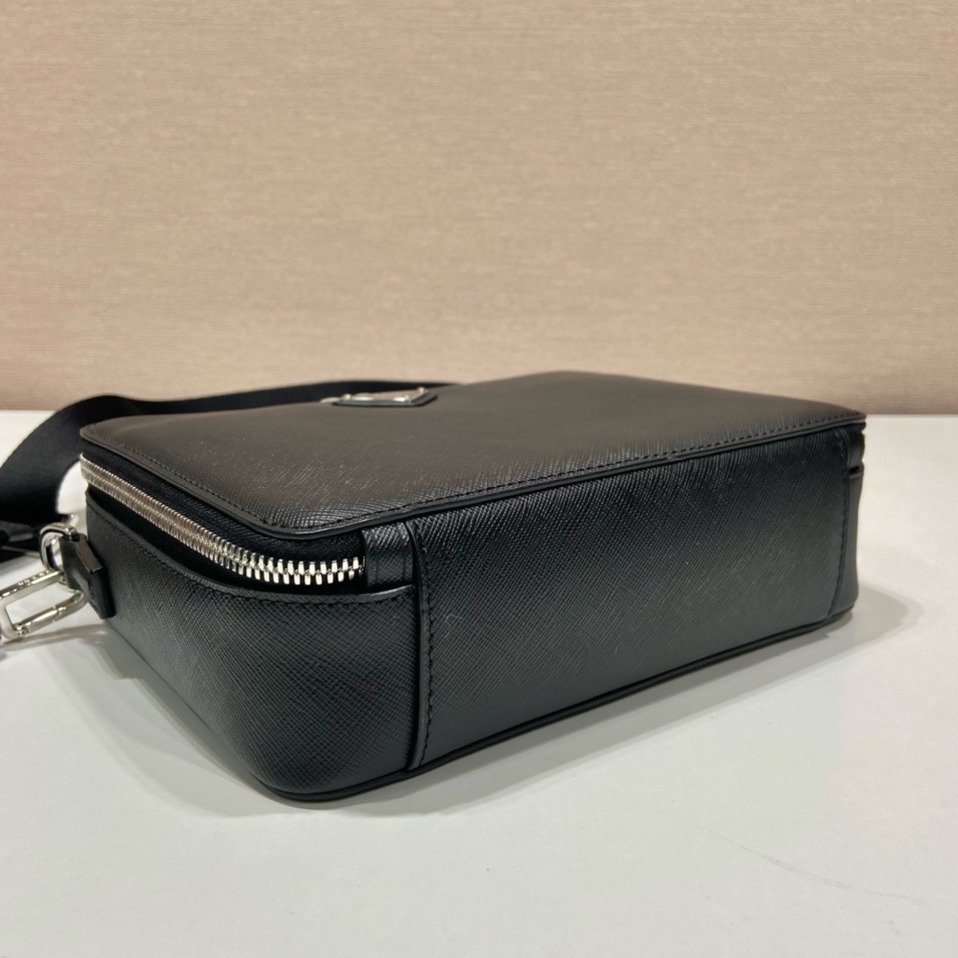 Prada Medium Prada Brique Saffiano Leather Bag - FashionPlug
