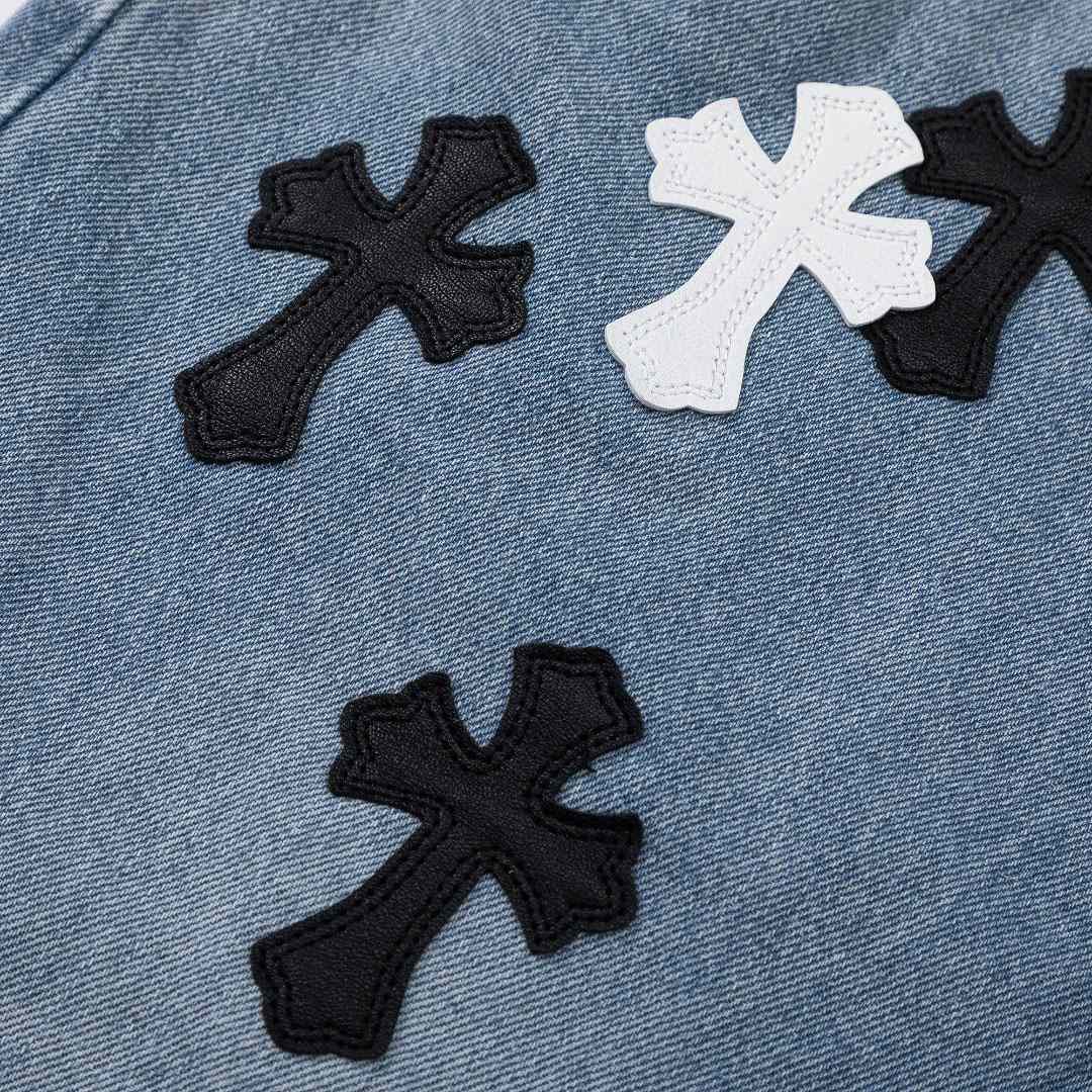 Chrome Hearts Denim Shorts - FashionPlug