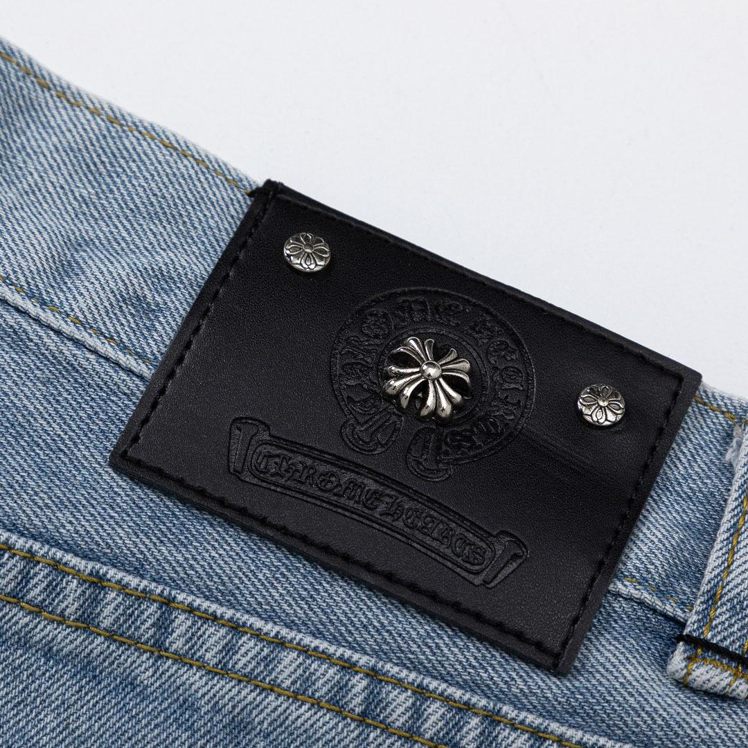 Chrome Hearts Denim Shorts - FashionPlug