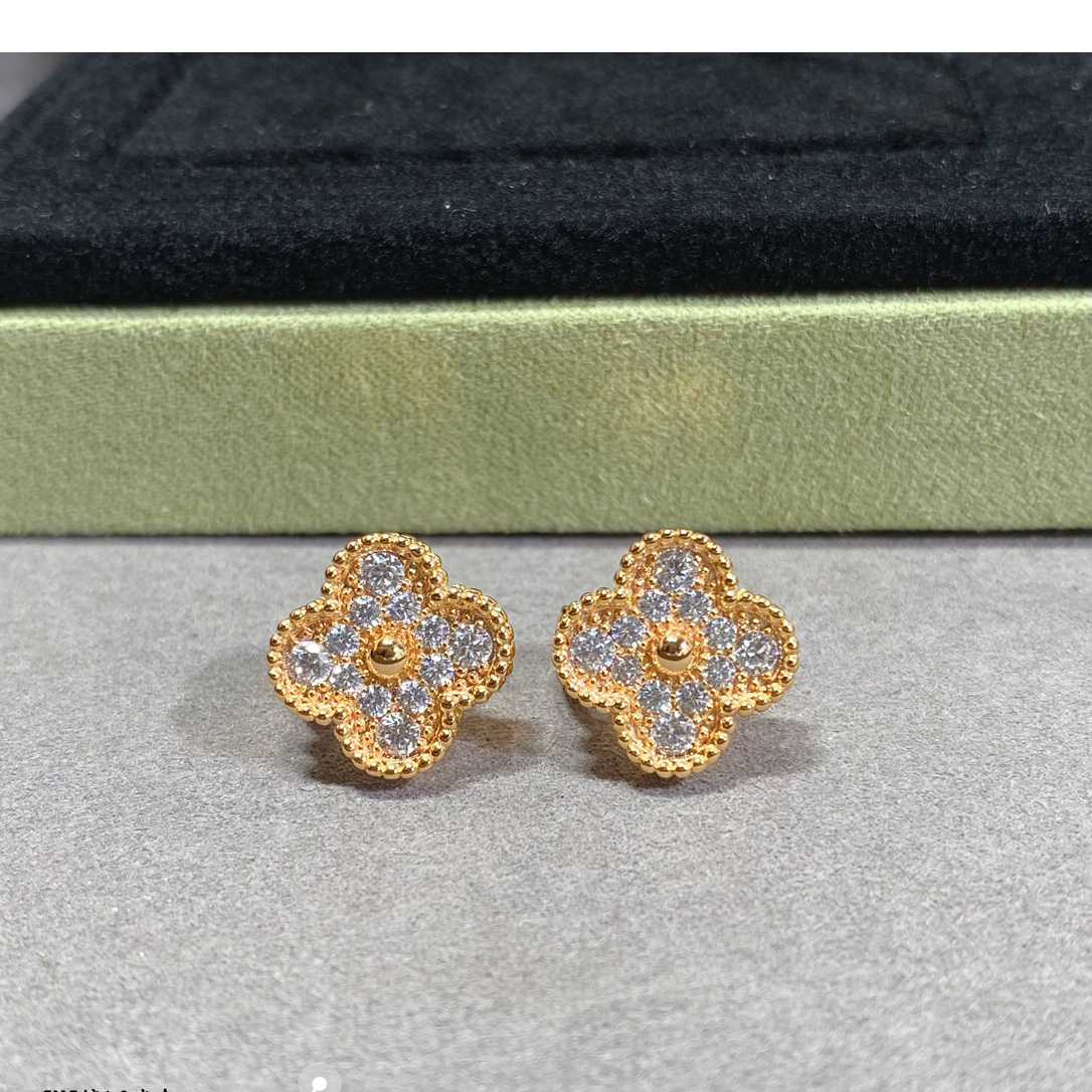 Van Cleef & Arpels Vintage Alhambra Earrings sp162    (50% Off Sale) - FashionPlug