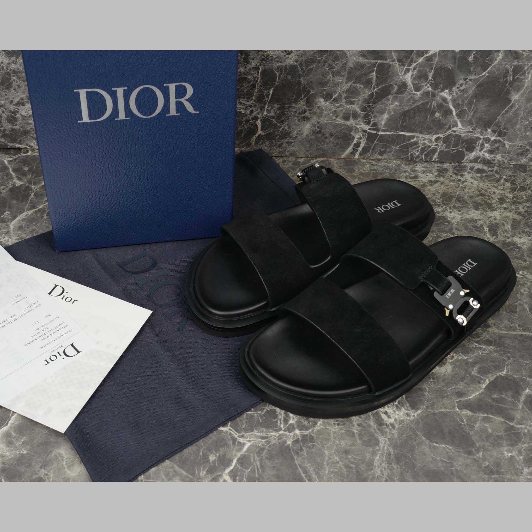 Dior Aqua Sandal  - FashionPlug