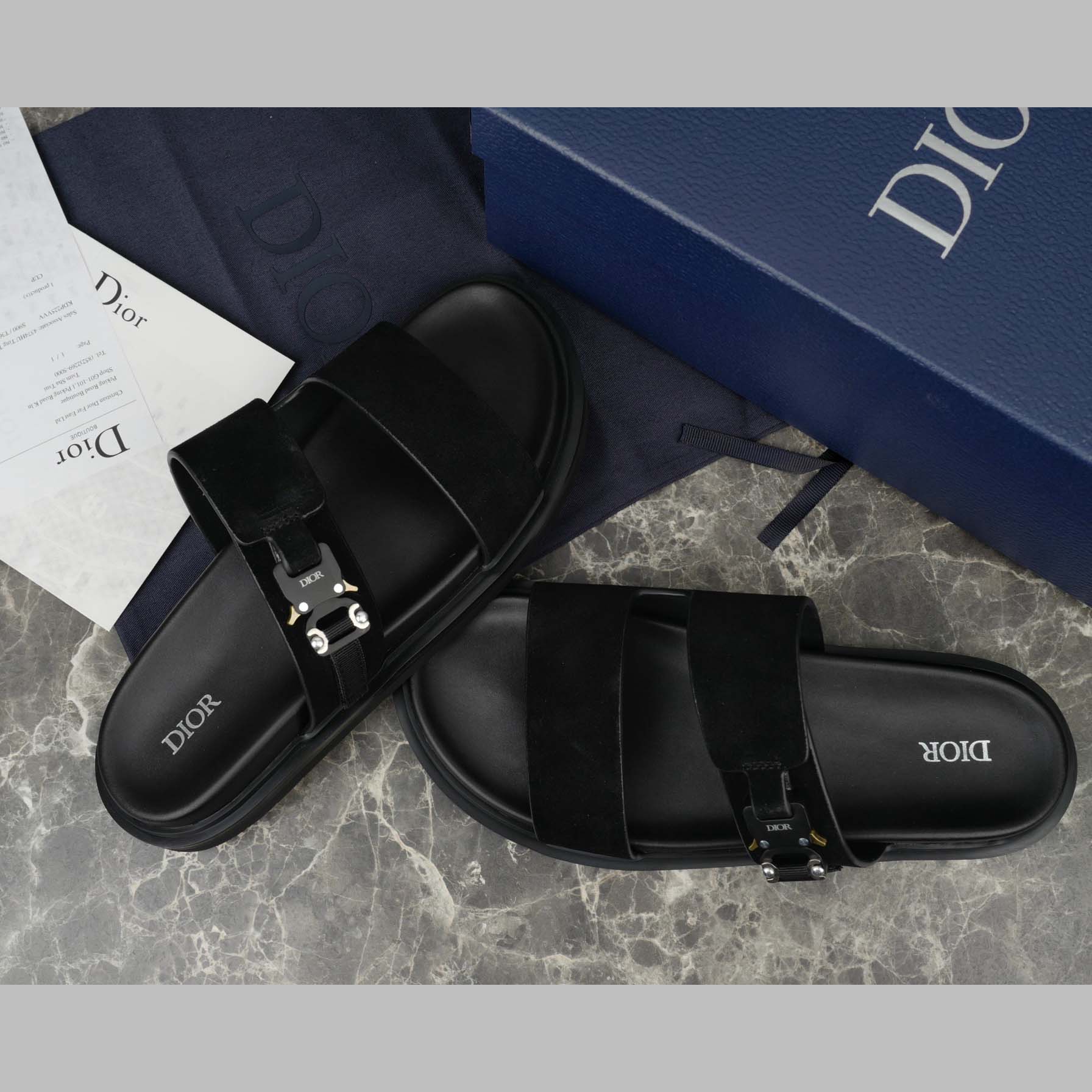 Dior Aqua Sandal  - FashionPlug