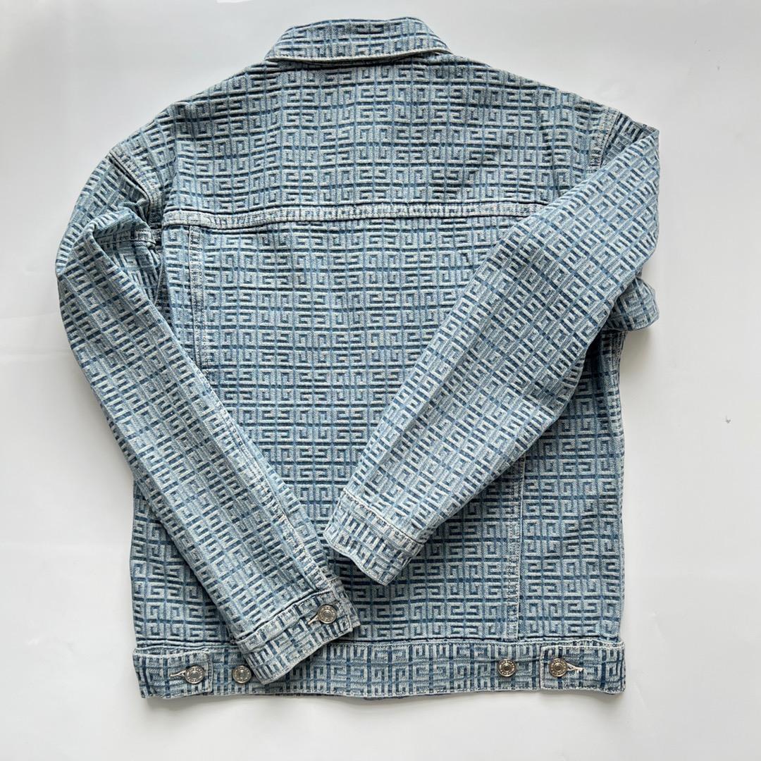 Givenchy Jacket In 4G Denim YF2012   (50% Off Sale) - FashionPlug