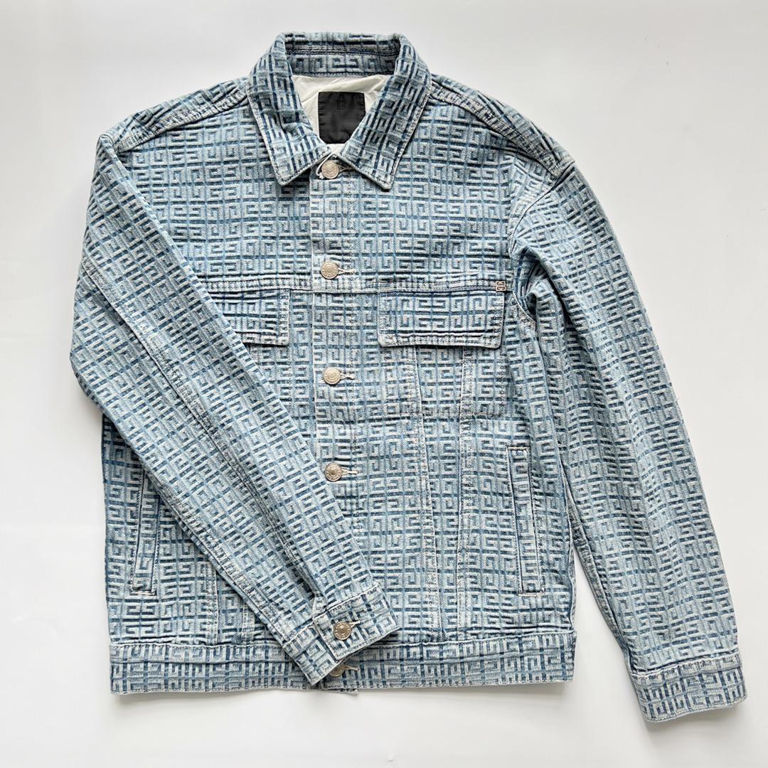 Givenchy Jacket In 4G Denim YF2012   (50% Off Sale) - FashionPlug