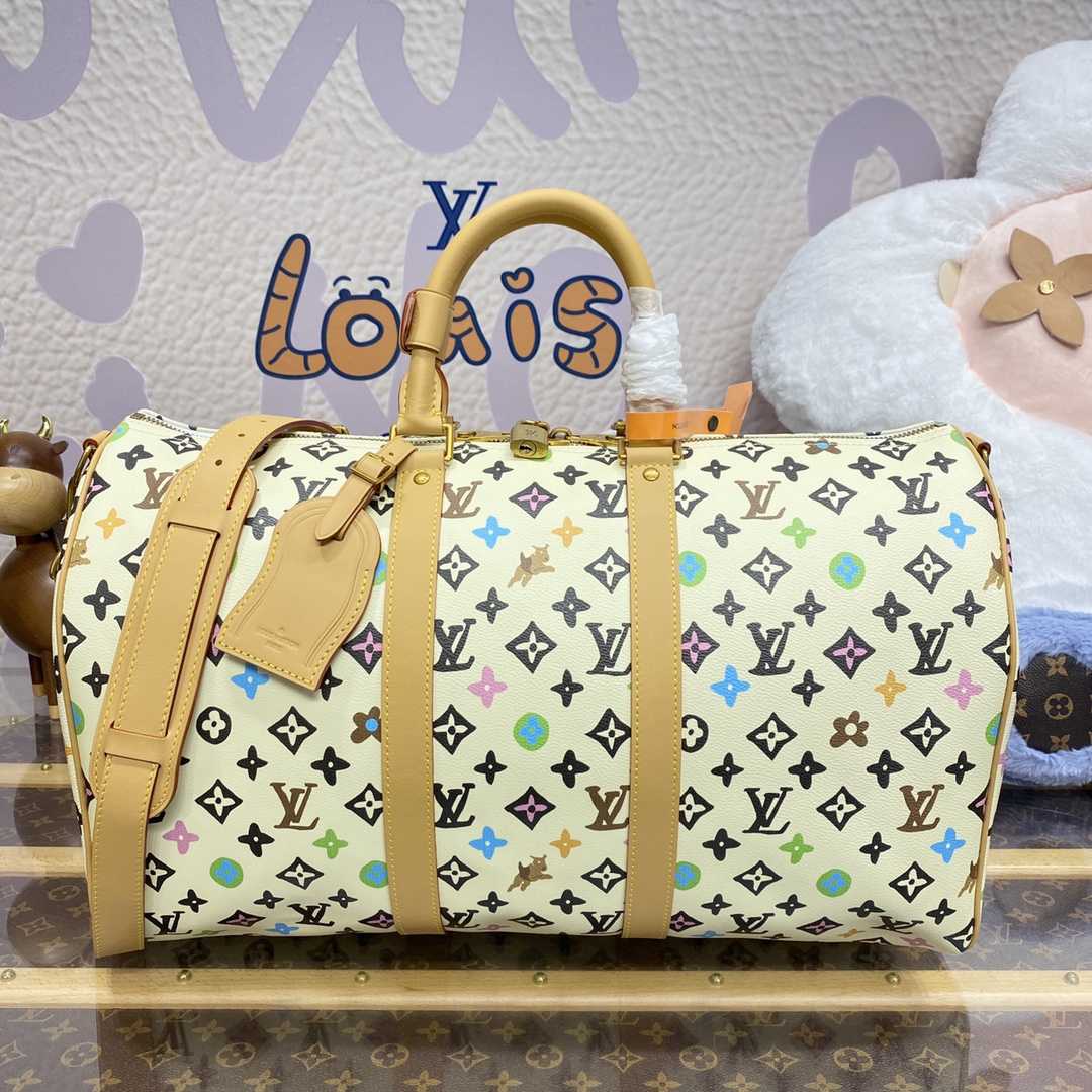 Louis Vuitton Keepall Bandoulière 45   M25233  (50% Off Sale)  PB2001      - FashionPlug
