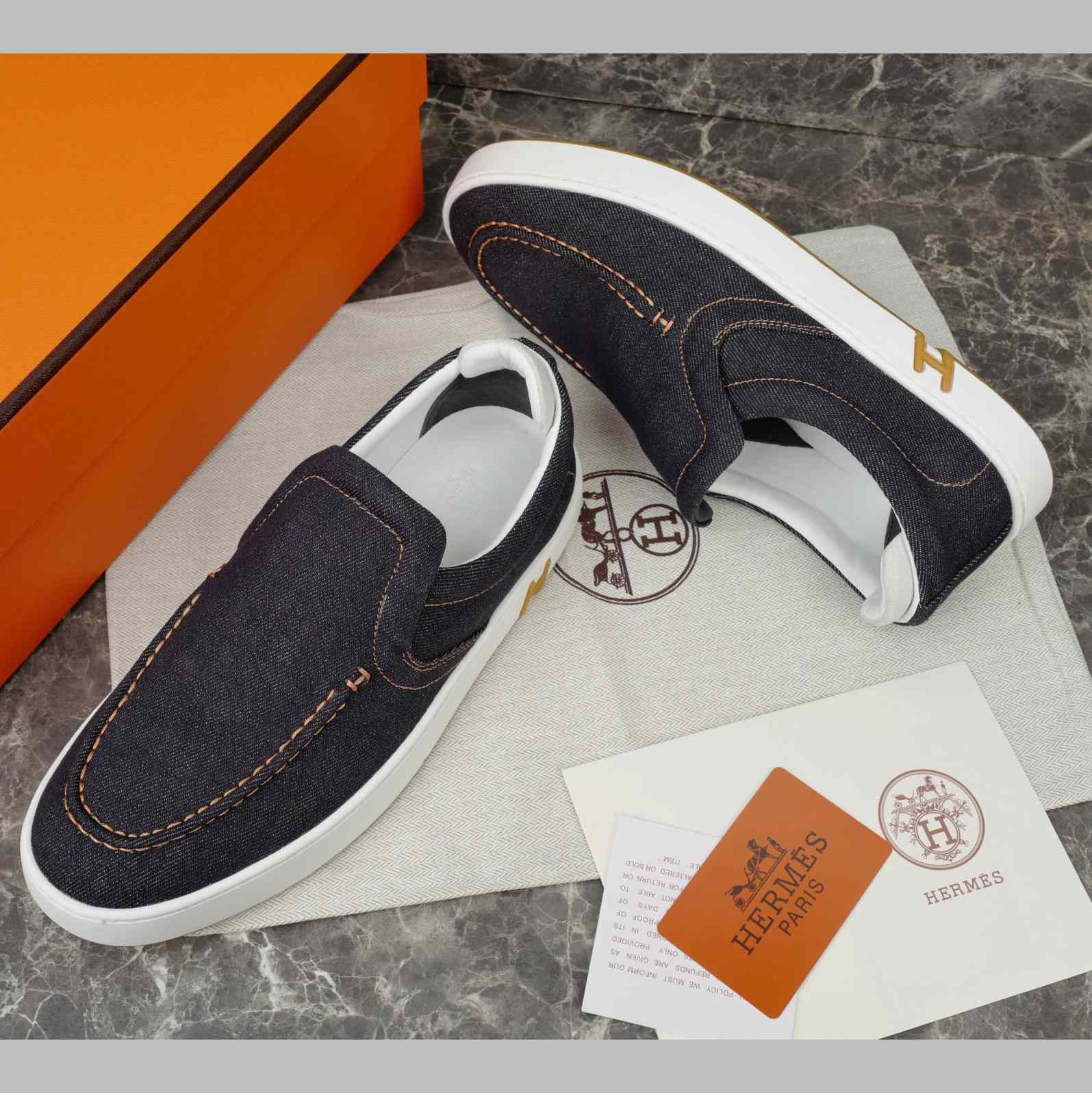 Hermes Kiddy Slip-on Sneaker - FashionPlug